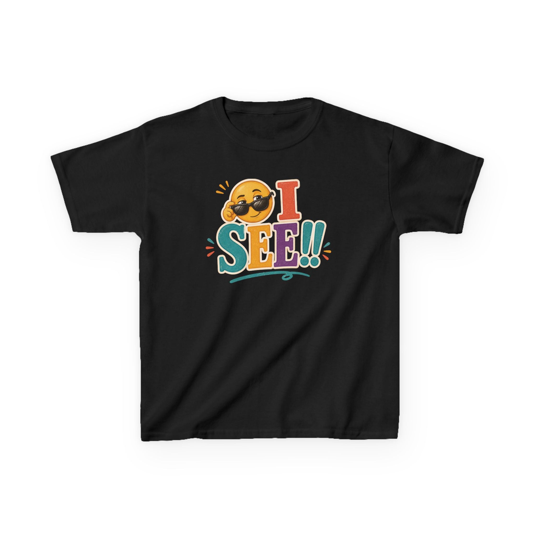 Kids Funny T-Shirt — "I SEE"