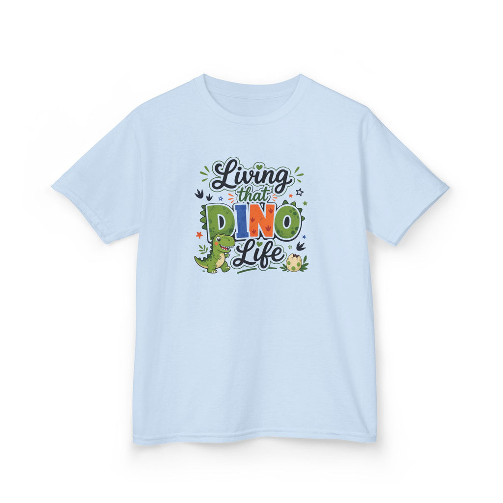 Kids T-Shirt — "Living That DINO Life"
