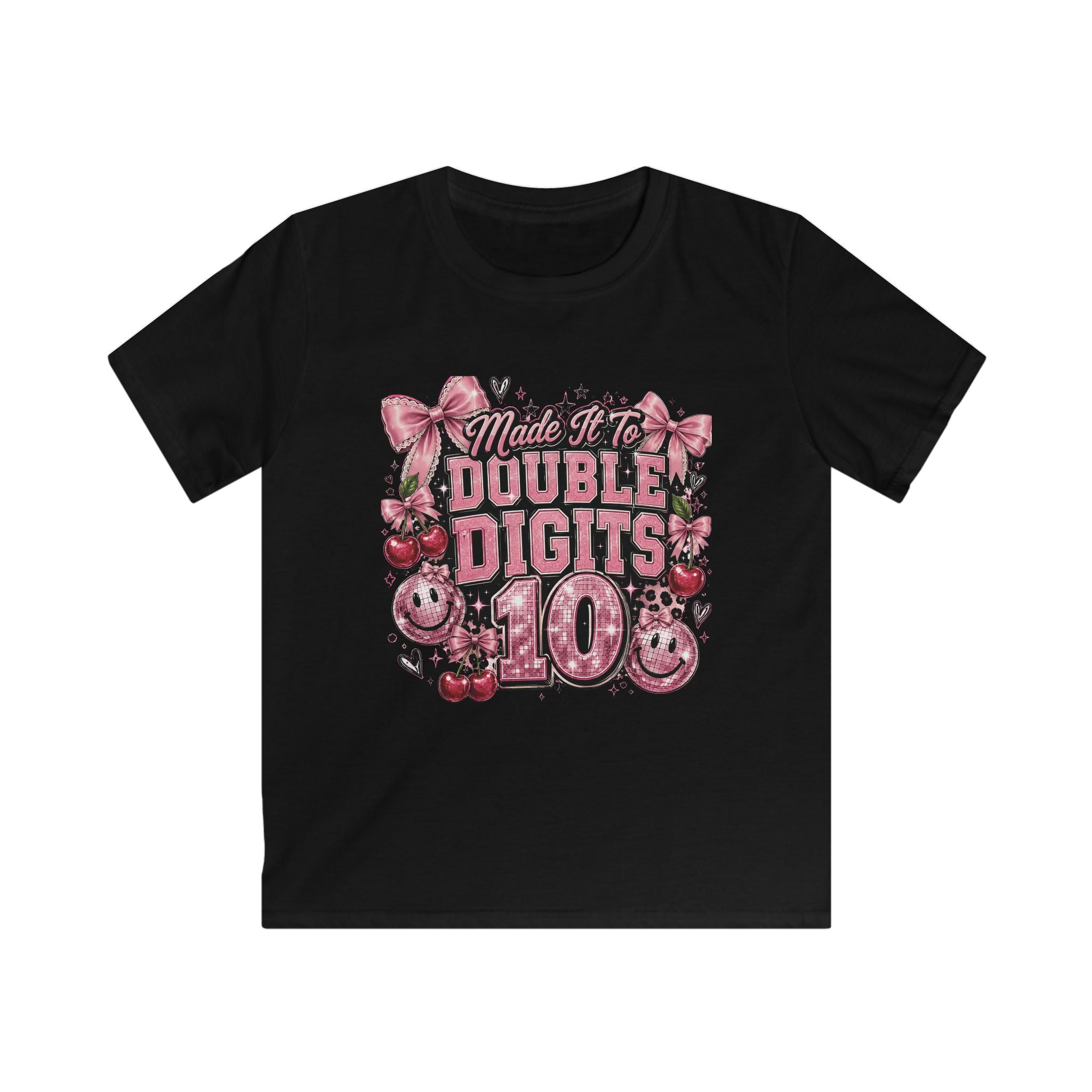 Kids Tee "Made It to Double Digits 10" Birthday Shirt