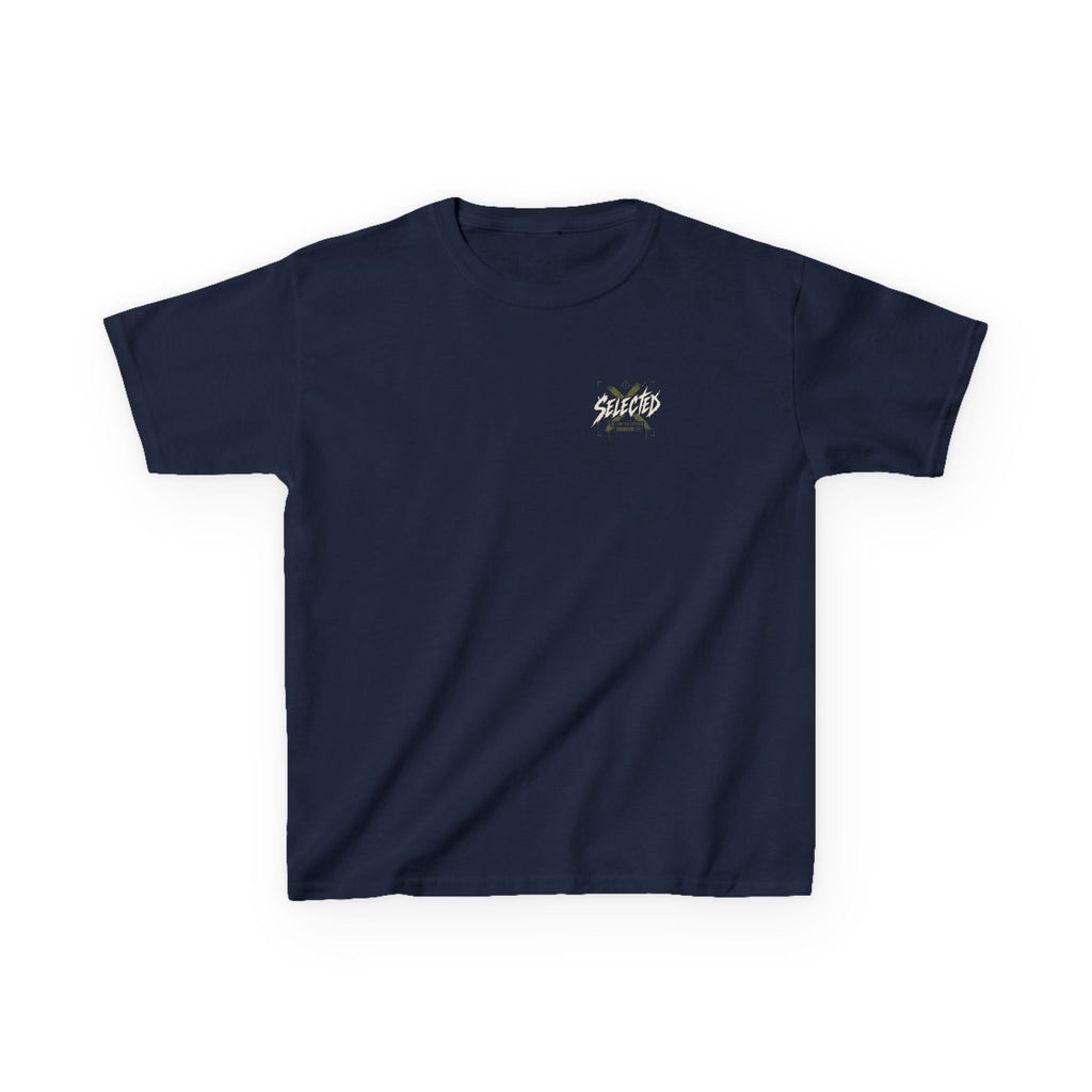 Selected Graphic Kids Tee Streetwear Logo T‑Shirt for Boys & Girls