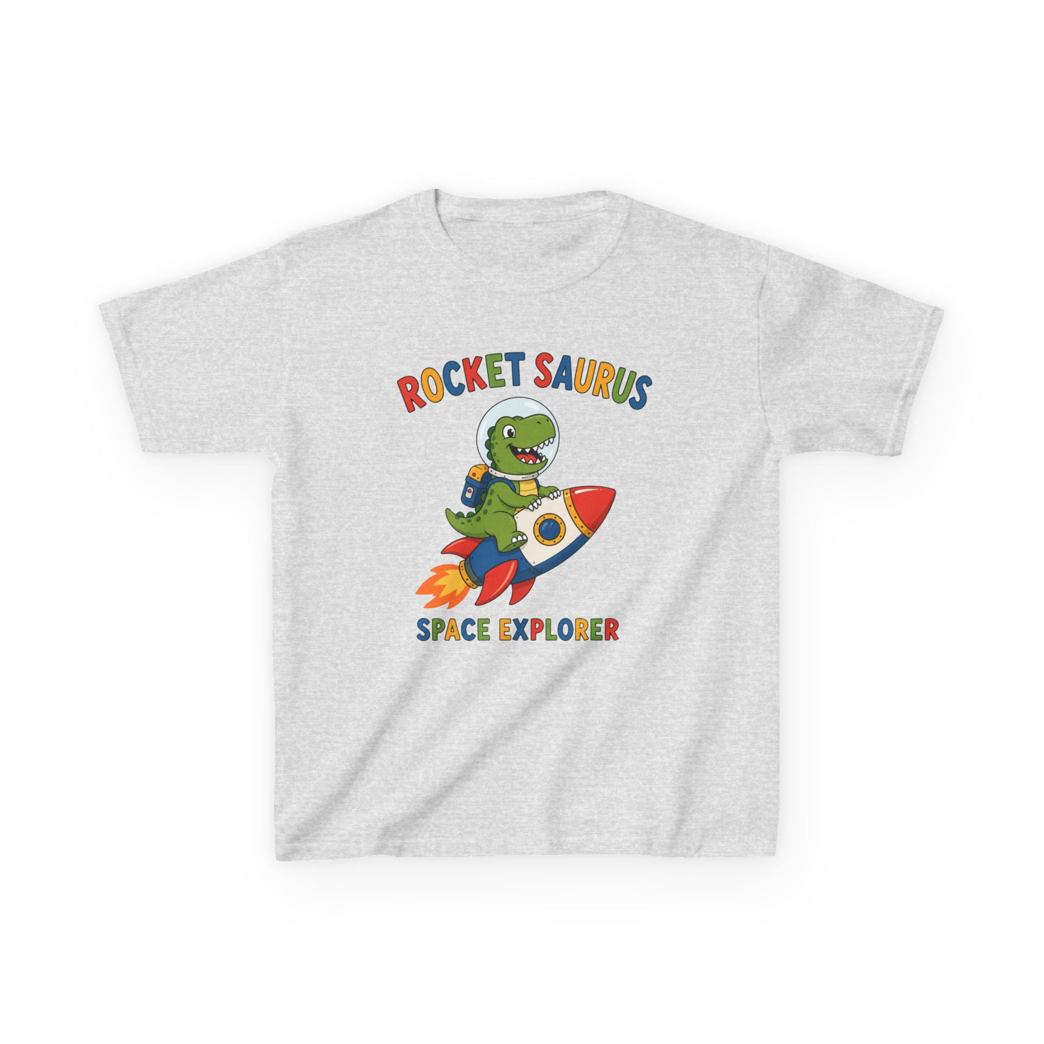 Kids T-Shirt — "Rocket Saurus"