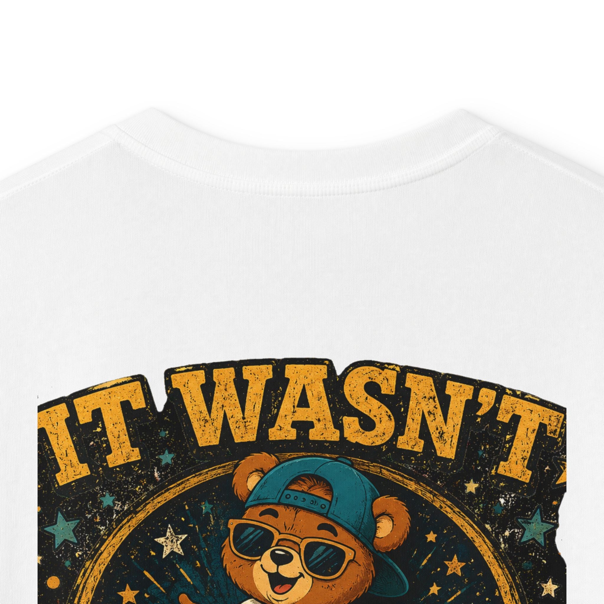 Kids Tee  'It Wasn't Me!' Dancing Bear Graphic Shirt | Funny Kids Gift