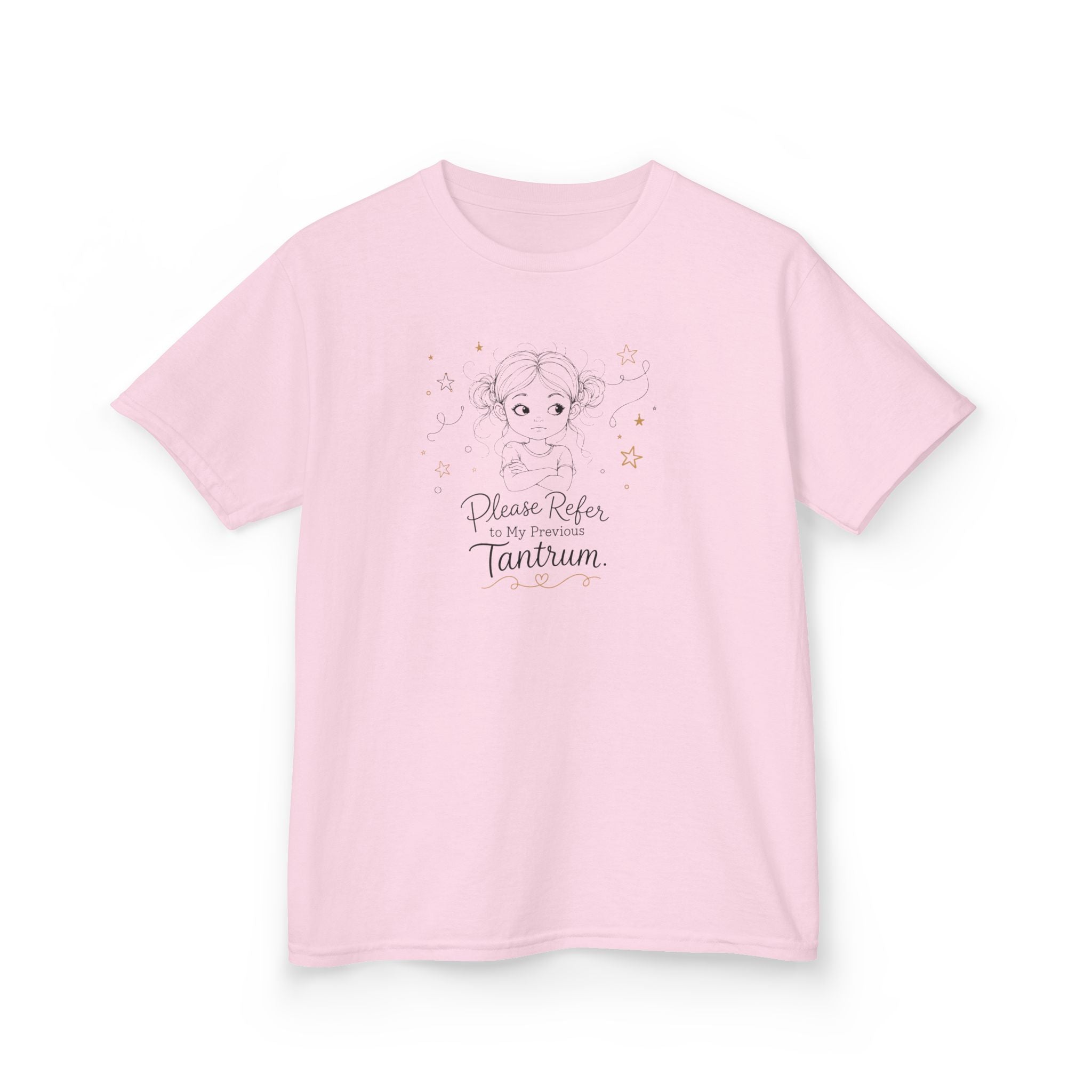 Kids T-Shirt — "Please Refer to My Previous Tantrum"