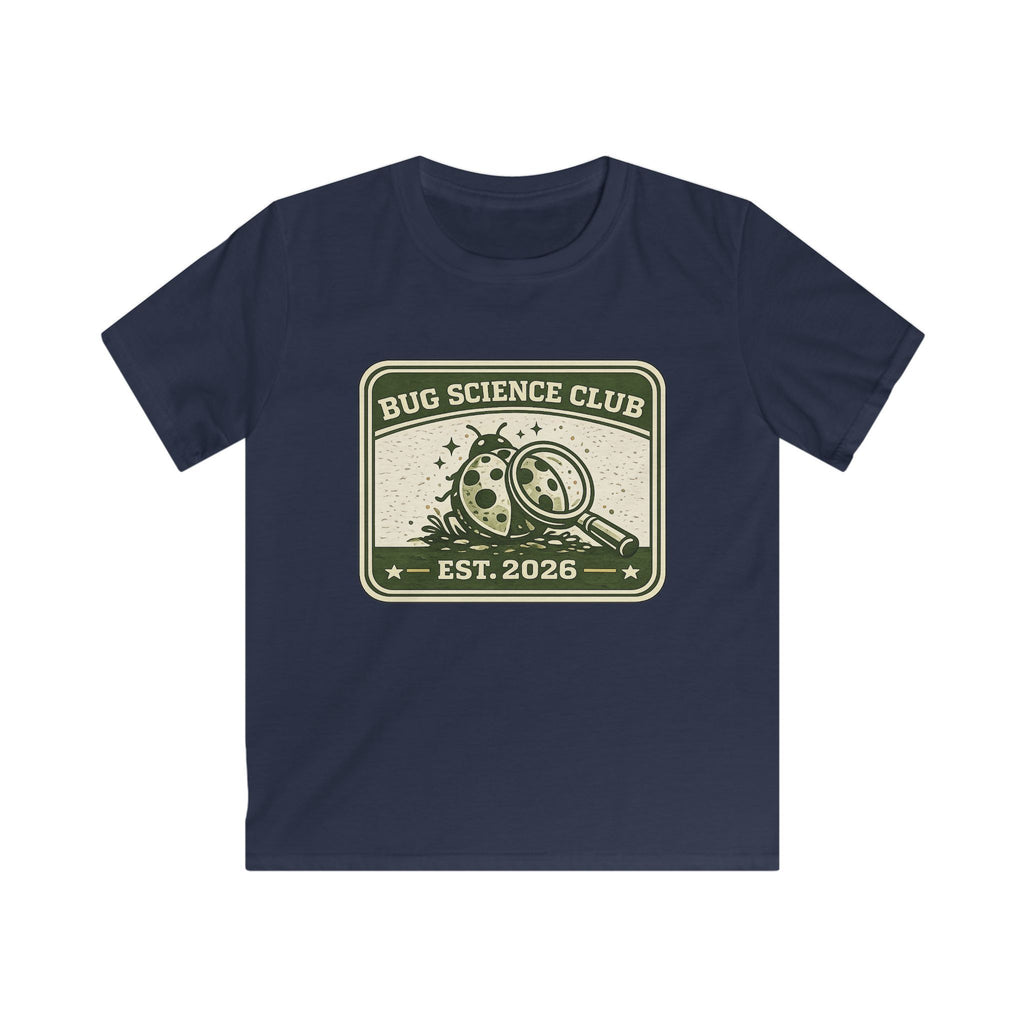 Kids T-Shirt "Bug Science Club Est. 2026" Graphic Tee For Boys & Girls