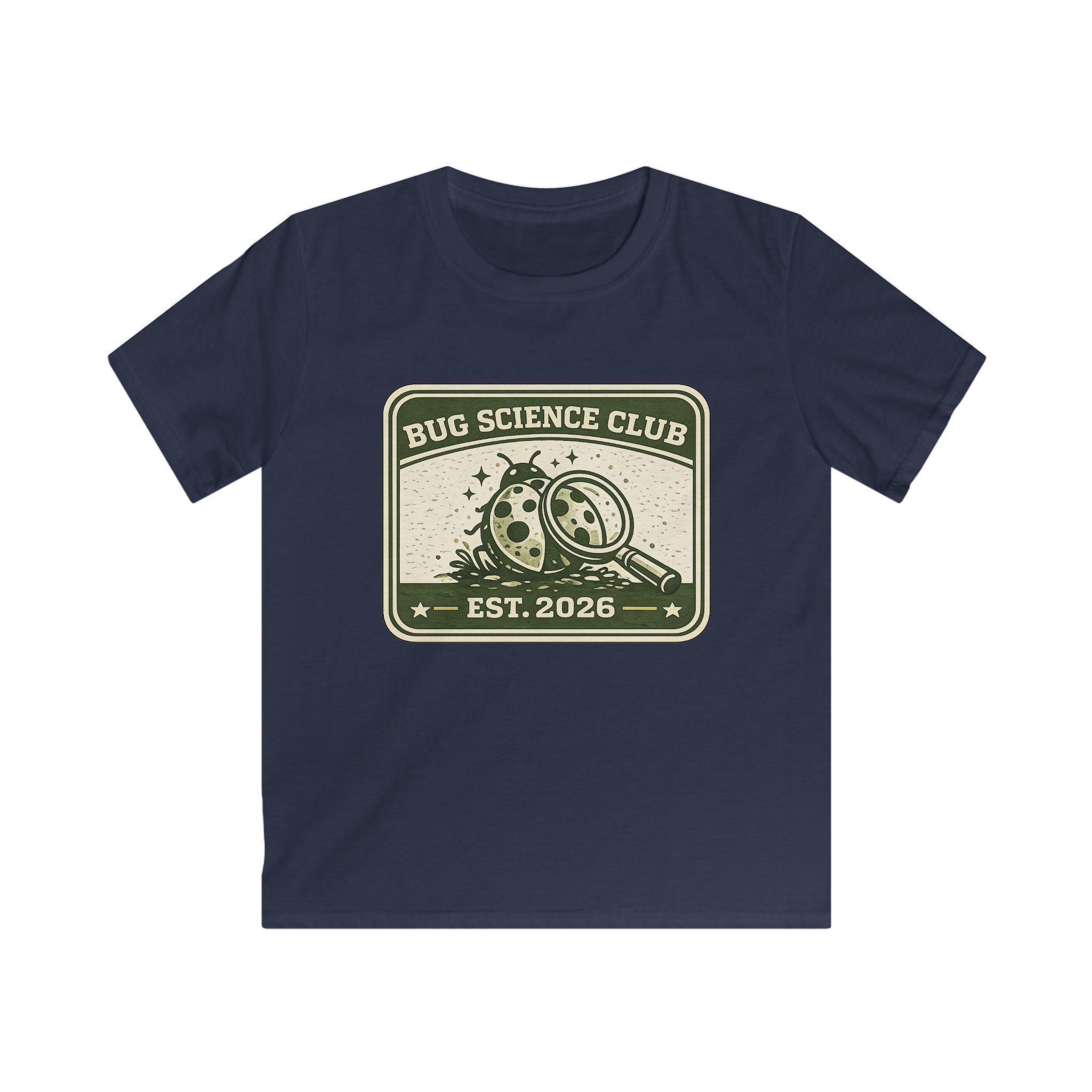 Kids T-Shirt "Bug Science Club Est. 2026" Graphic Tee For Boys & Girls