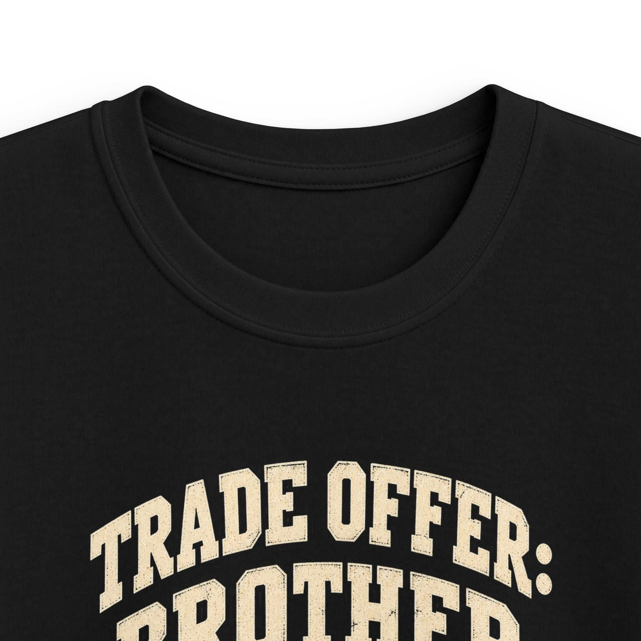 Kids 'Trade Offer: Brother for Fries' Funny Graphic Tee