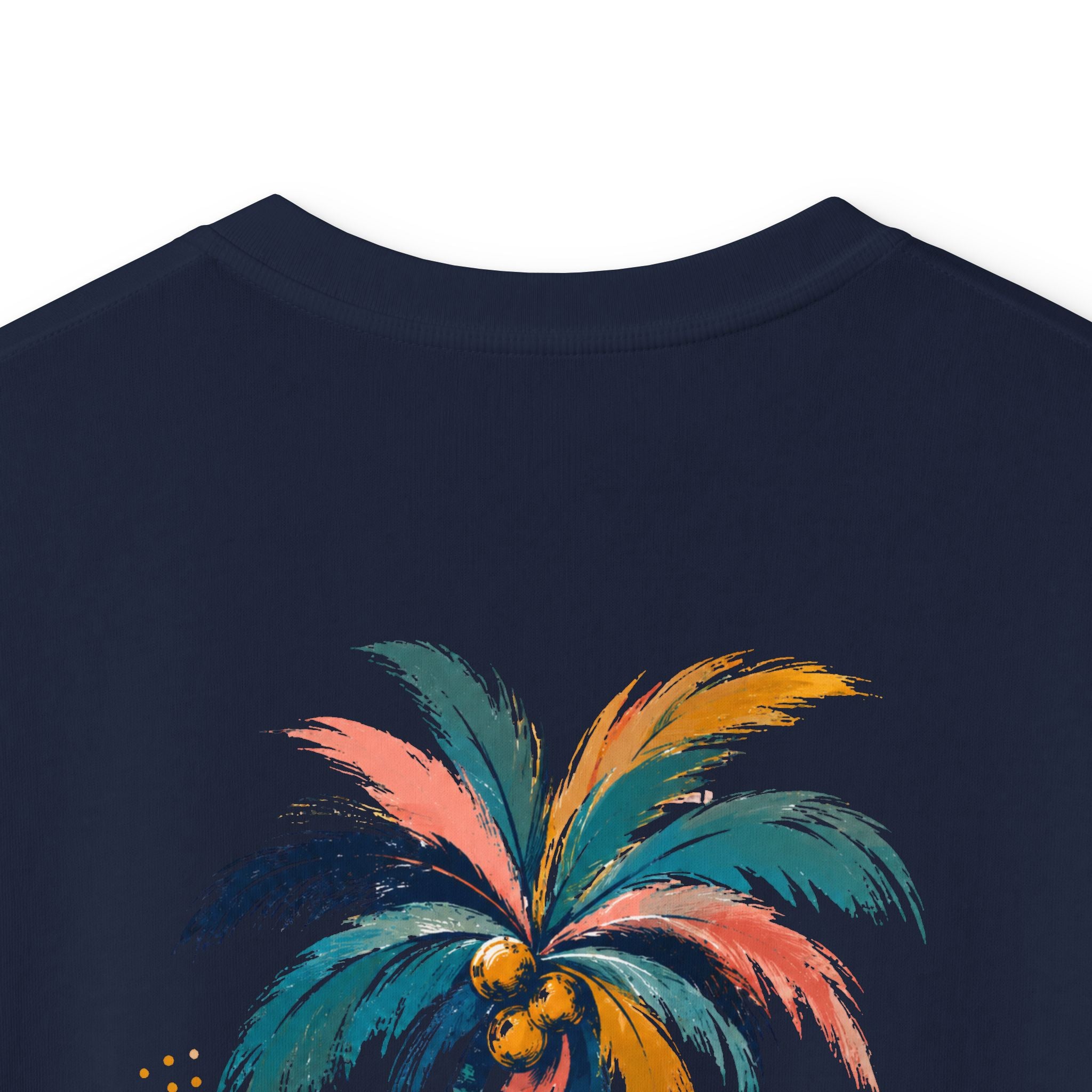 Kids Palm Beach T-Shirt Tropical Sunset Beach Tee for Children