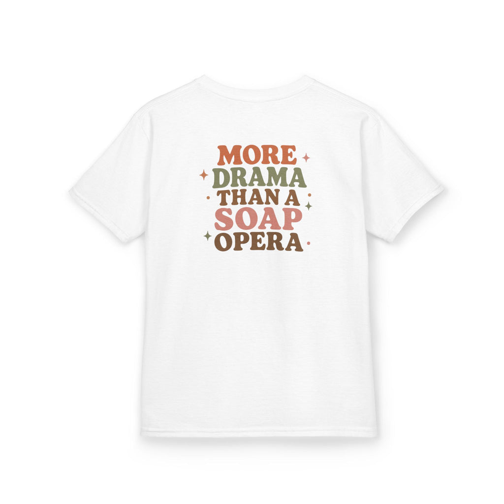 More Drama Than a Soap Opera Kids Graphic Tee