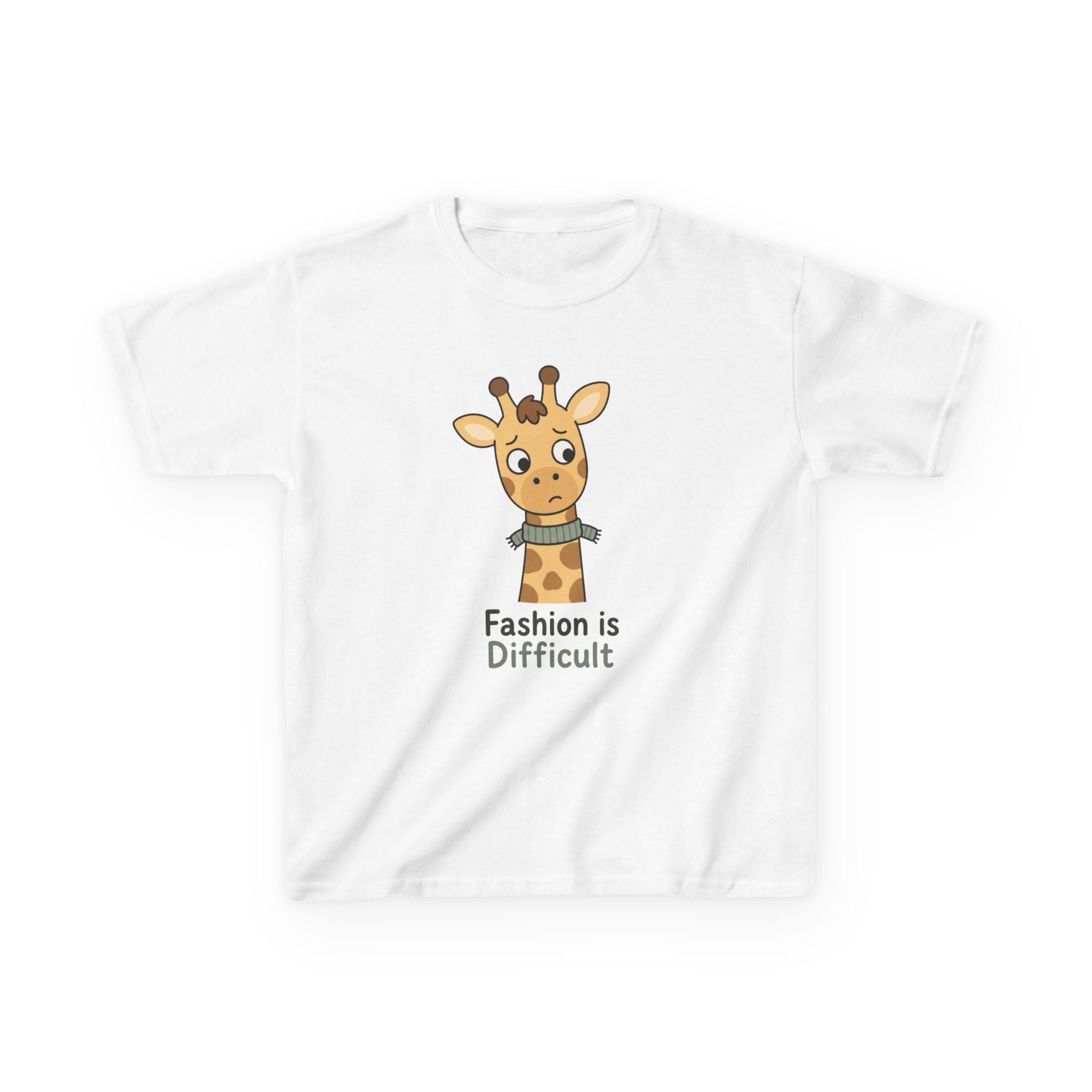 Kids T-Shirt — "Fashion is Difficult"
