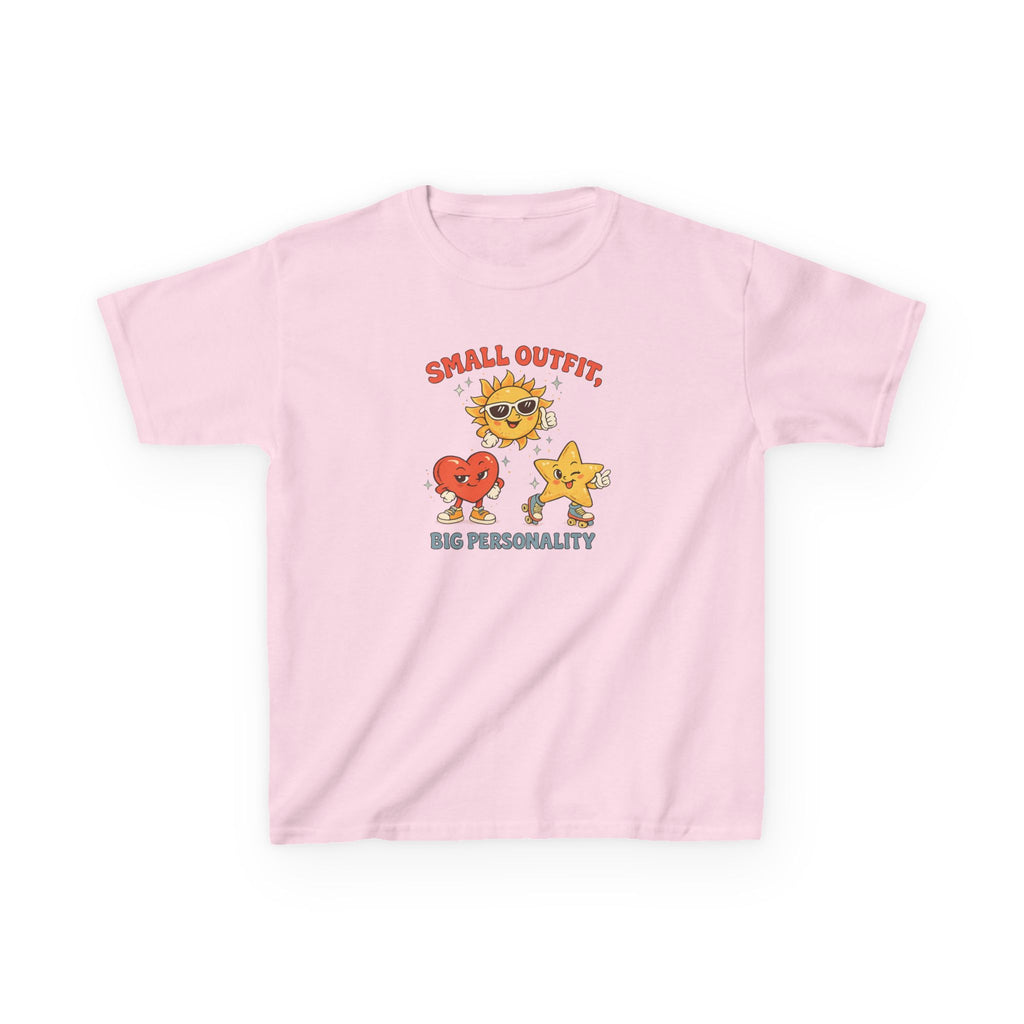 Small Outfit, Big Personality Retro Kids Tee