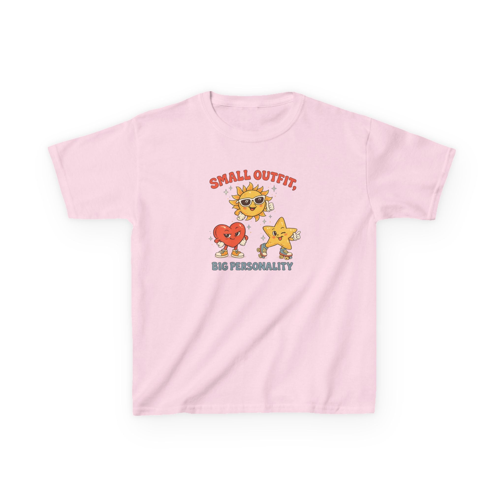 Small Outfit, Big Personality Retro Kids Tee