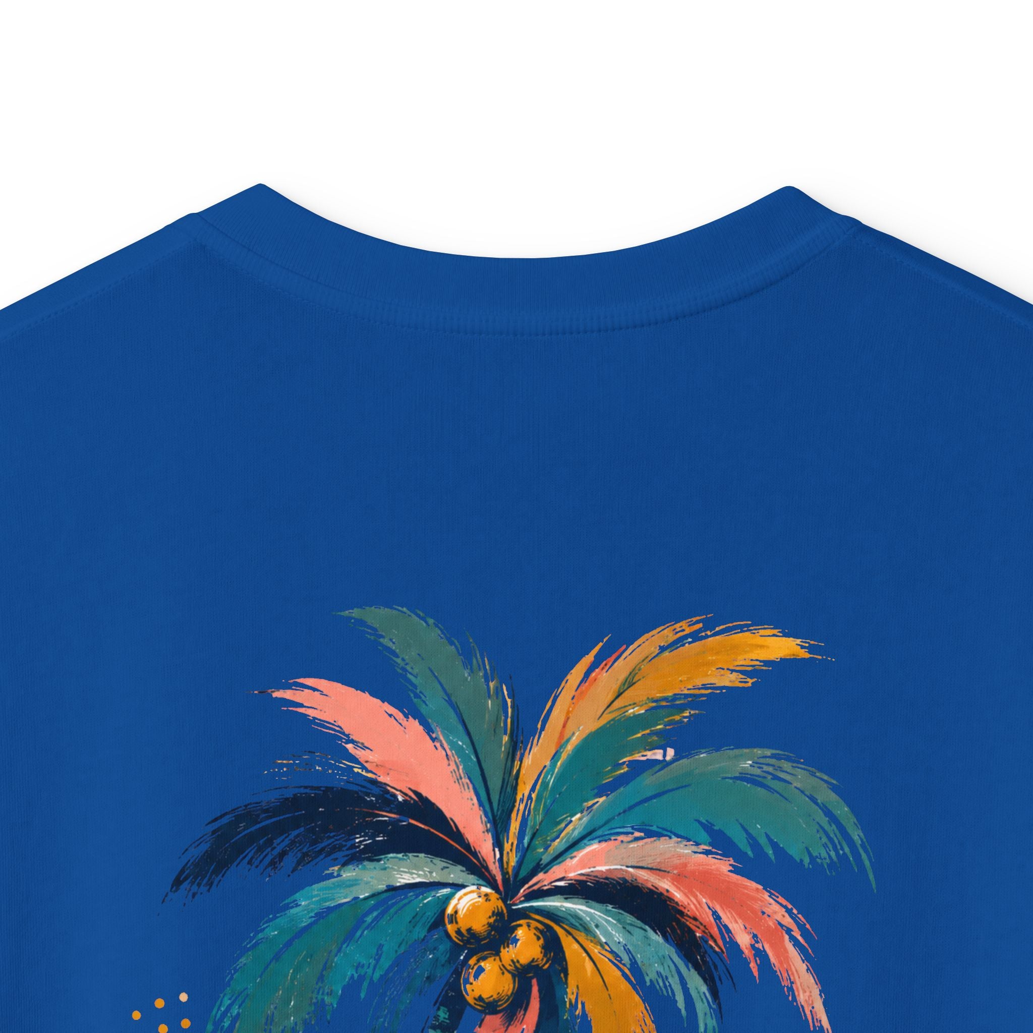 Kids Palm Beach T-Shirt Tropical Sunset Beach Tee for Children