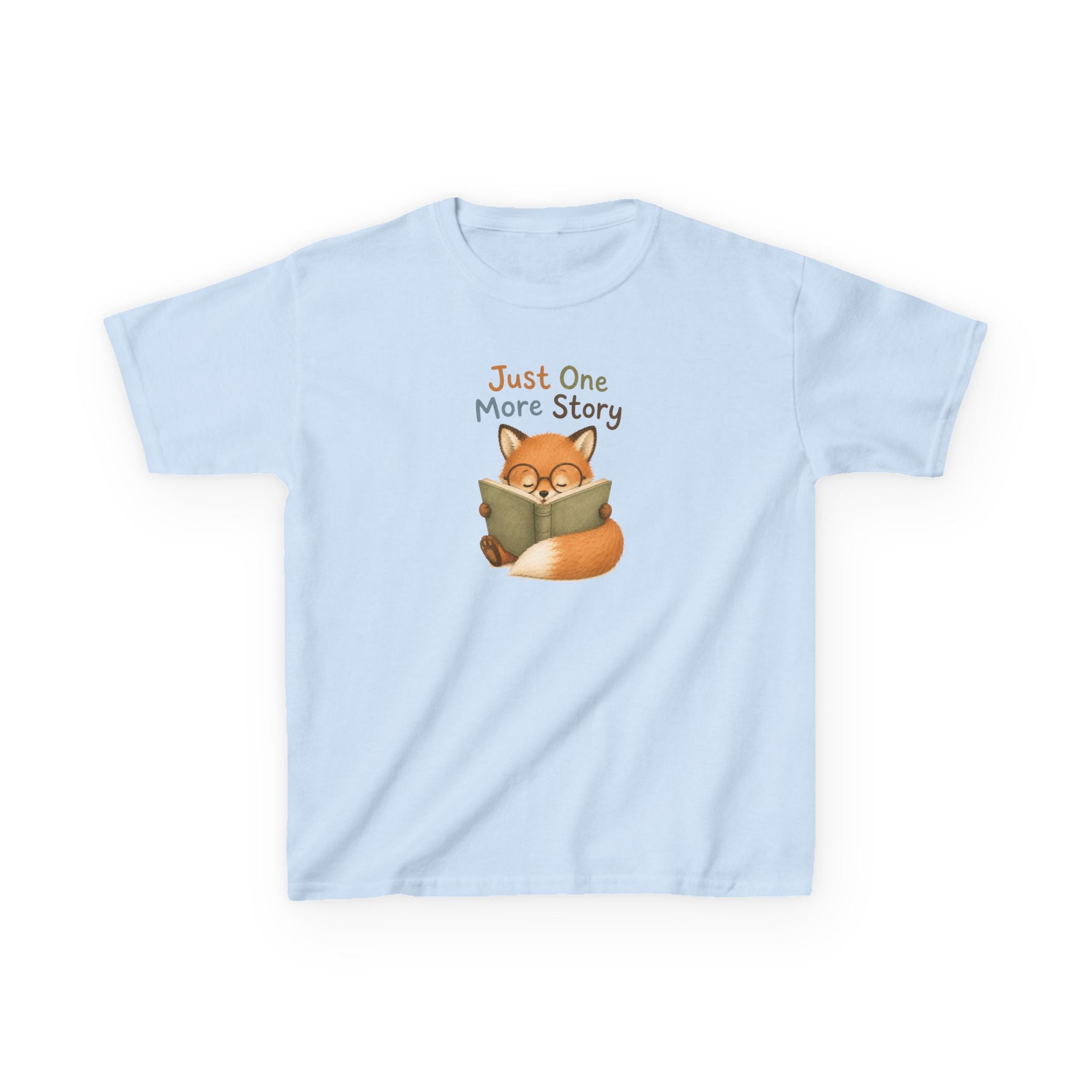 Just One More Story Fox Kids Graphic Tee