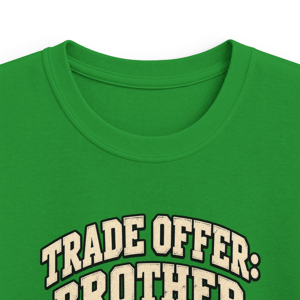 Kids 'Trade Offer: Brother for Fries' Funny Graphic Tee