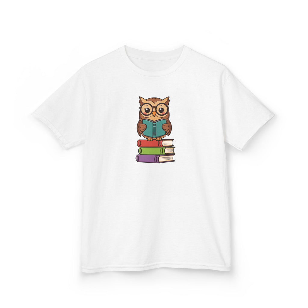 OWL on book | Kids Reading Graphic T-Shirt
