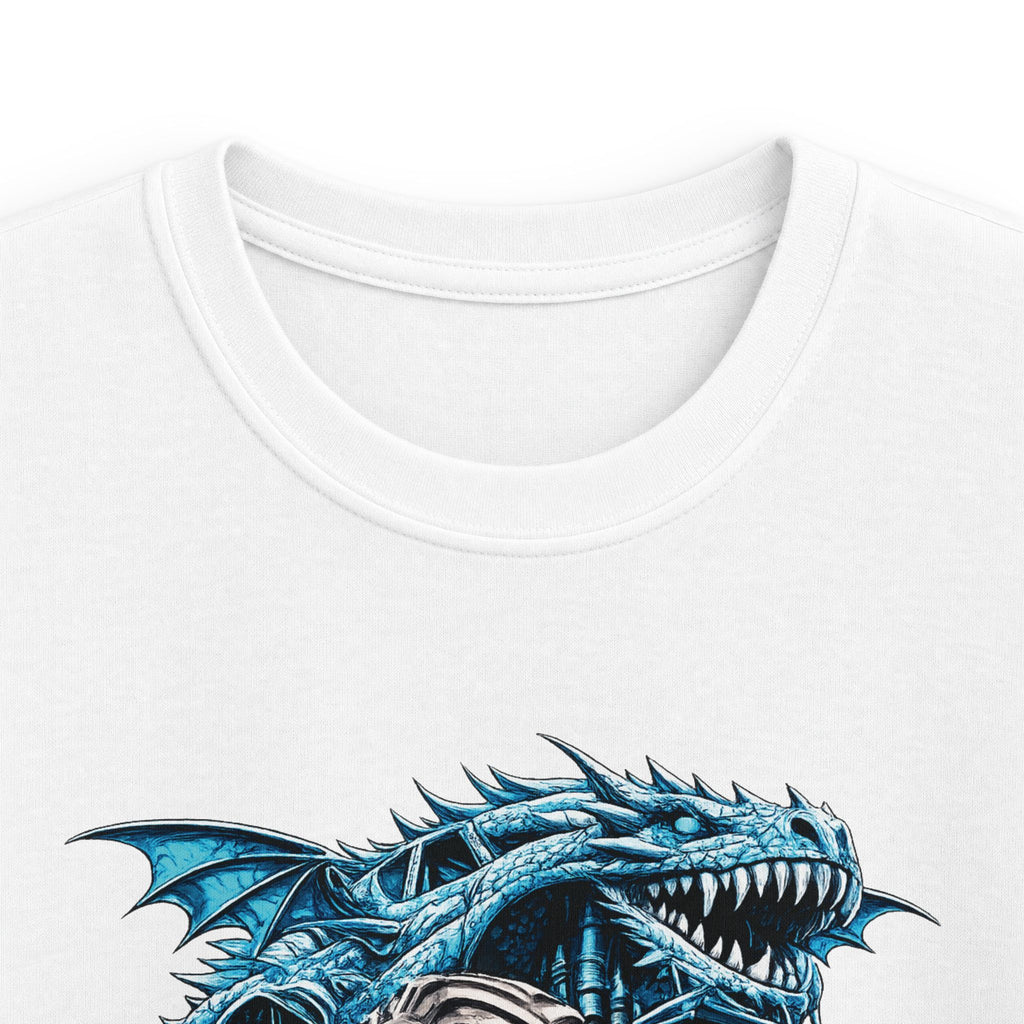 Graphic Tee "Blue Monster Truck Shark" for Boys