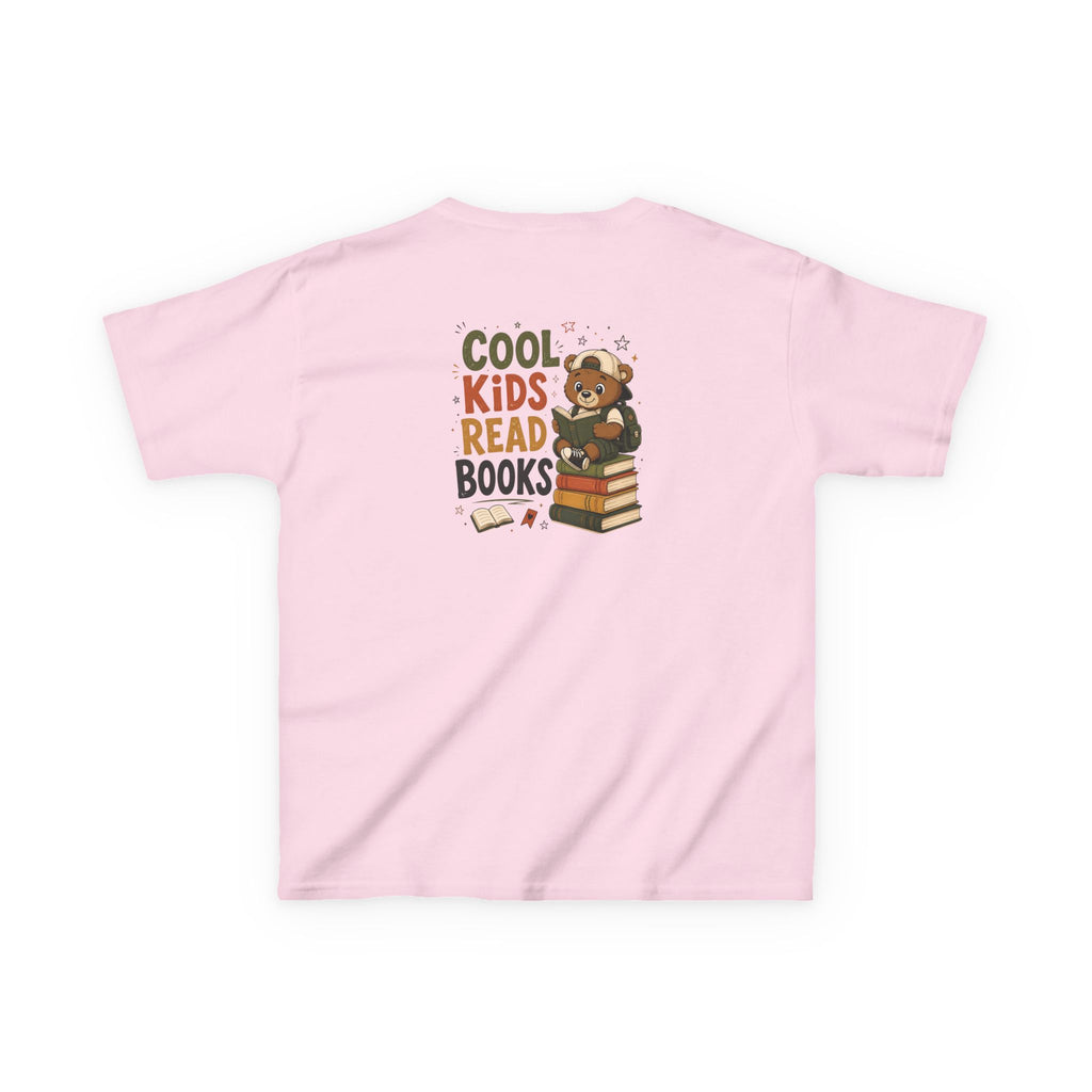 Kids Funny T-Shirt — "Cool Kids Read Books"