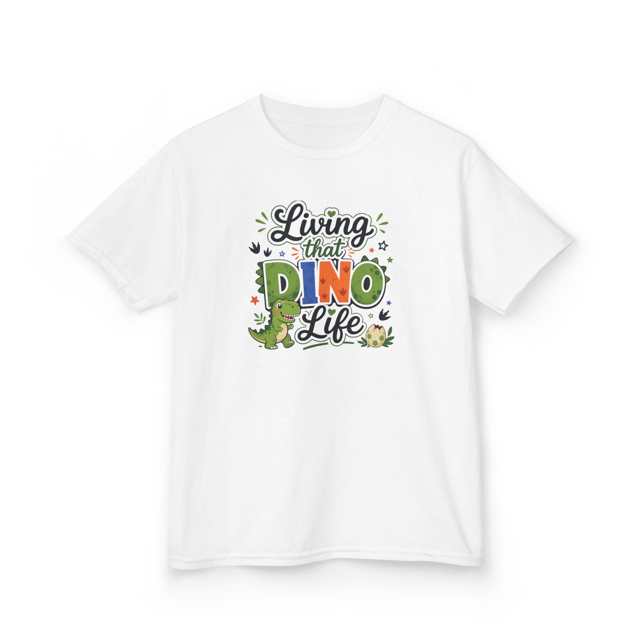 Kids T-Shirt — "Living That DINO Life"
