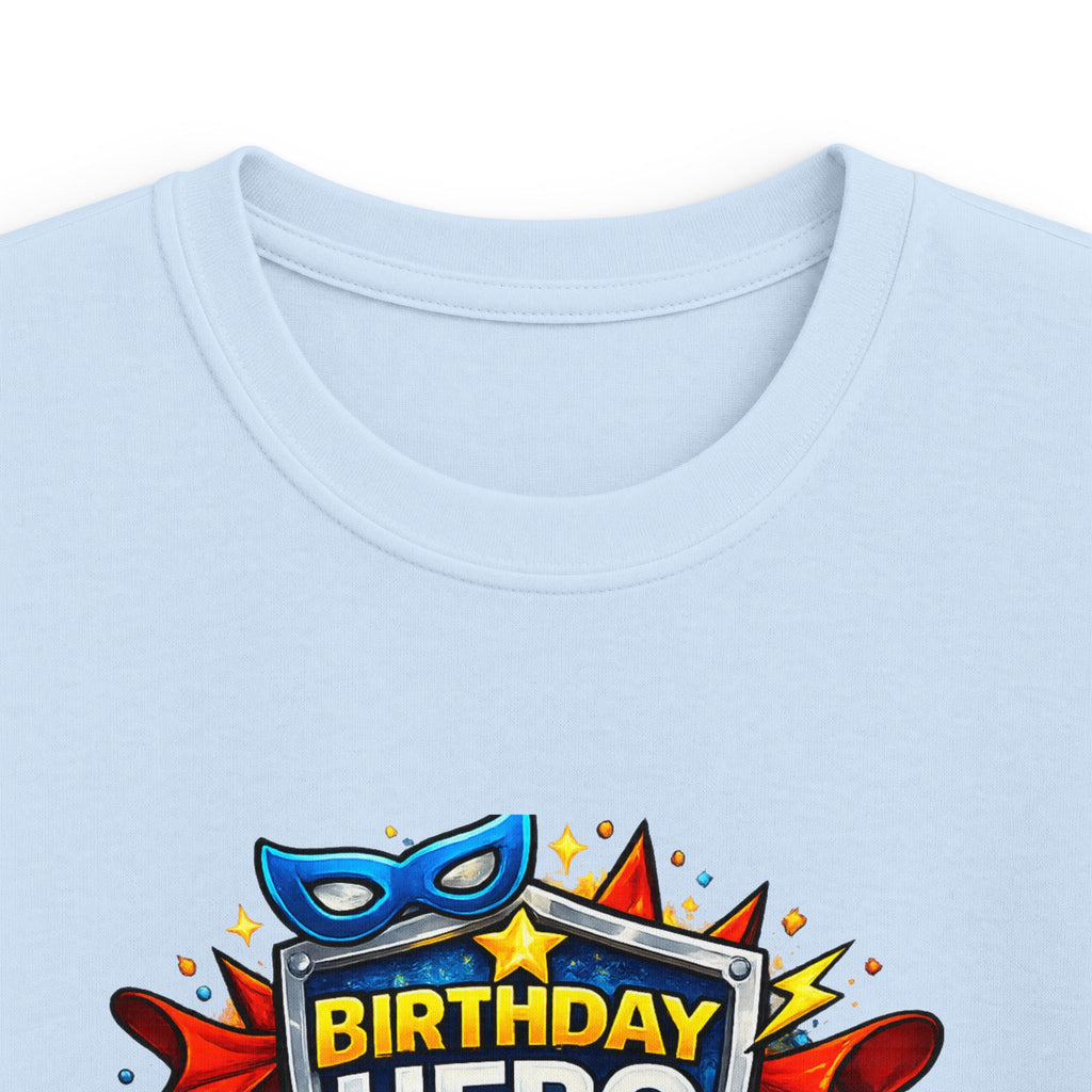 Birthday Hero 5th Birthday Kids Tee
