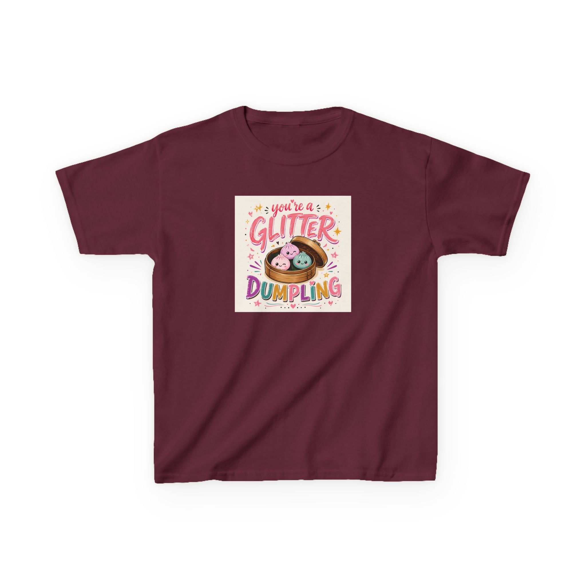 "You're Glitter Dumpling" Girls Graphic T-Shirt Design