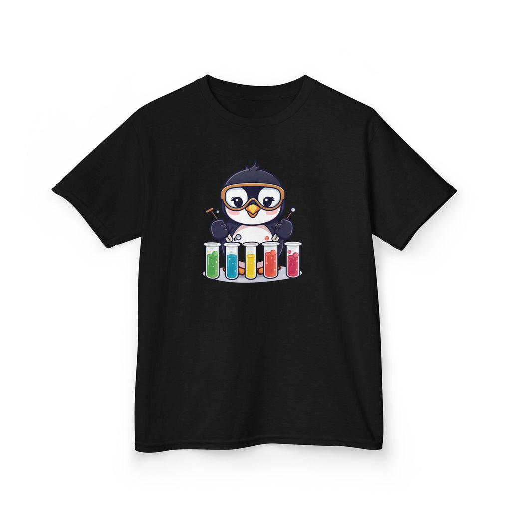 Penguin Science | Kids Reading Graphic T-Shirt
