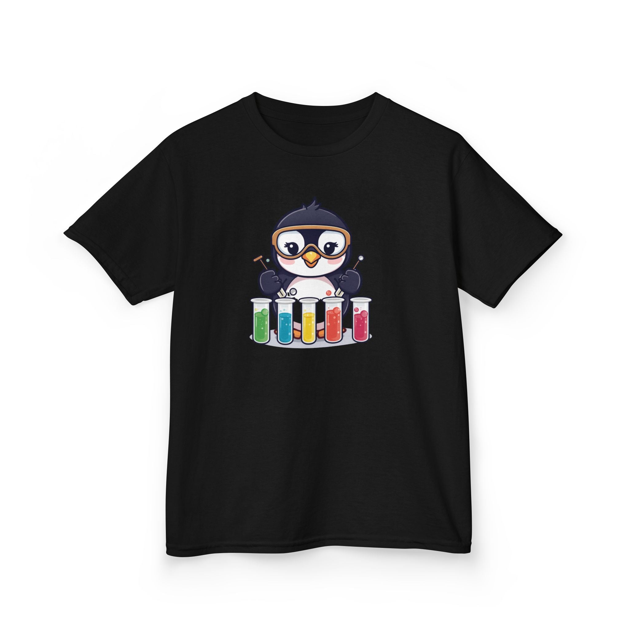 Penguin Science | Kids Reading Graphic T-Shirt