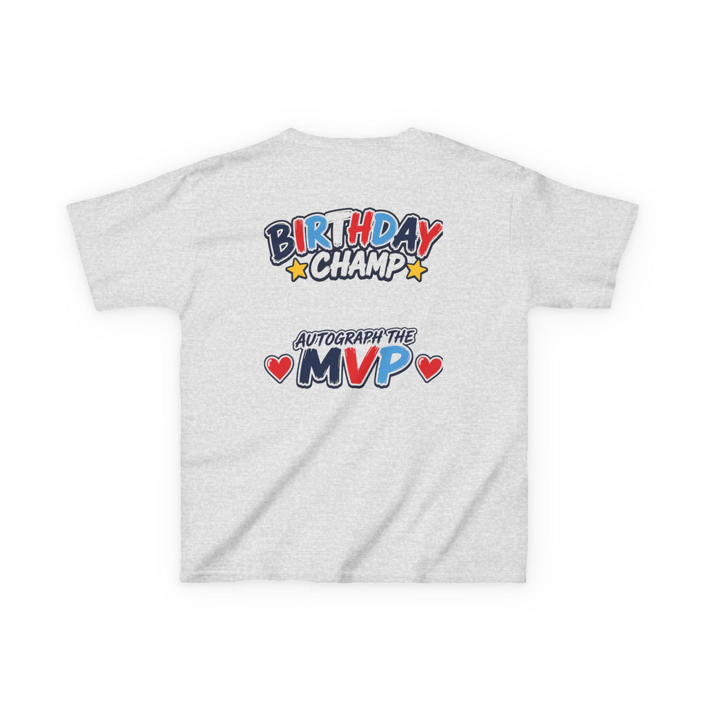 "Birthday Champ" Graphic kids Birthday T-Shirt Design