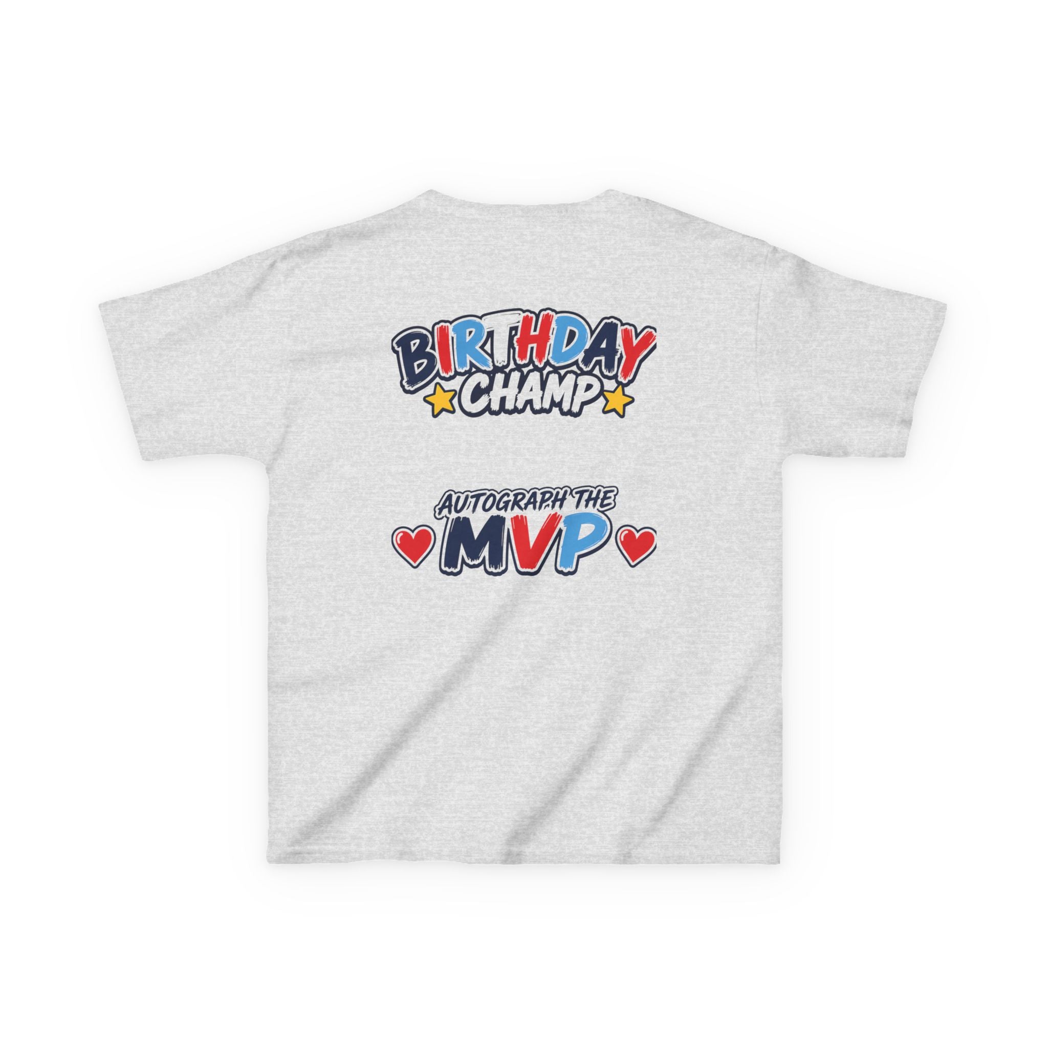 "Birthday Champ" Graphic kids Birthday T-Shirt Design