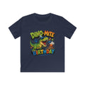 'Dino-Mite Birthday' Colorful Dinosaur Birthday Shirt for Boys & Girls