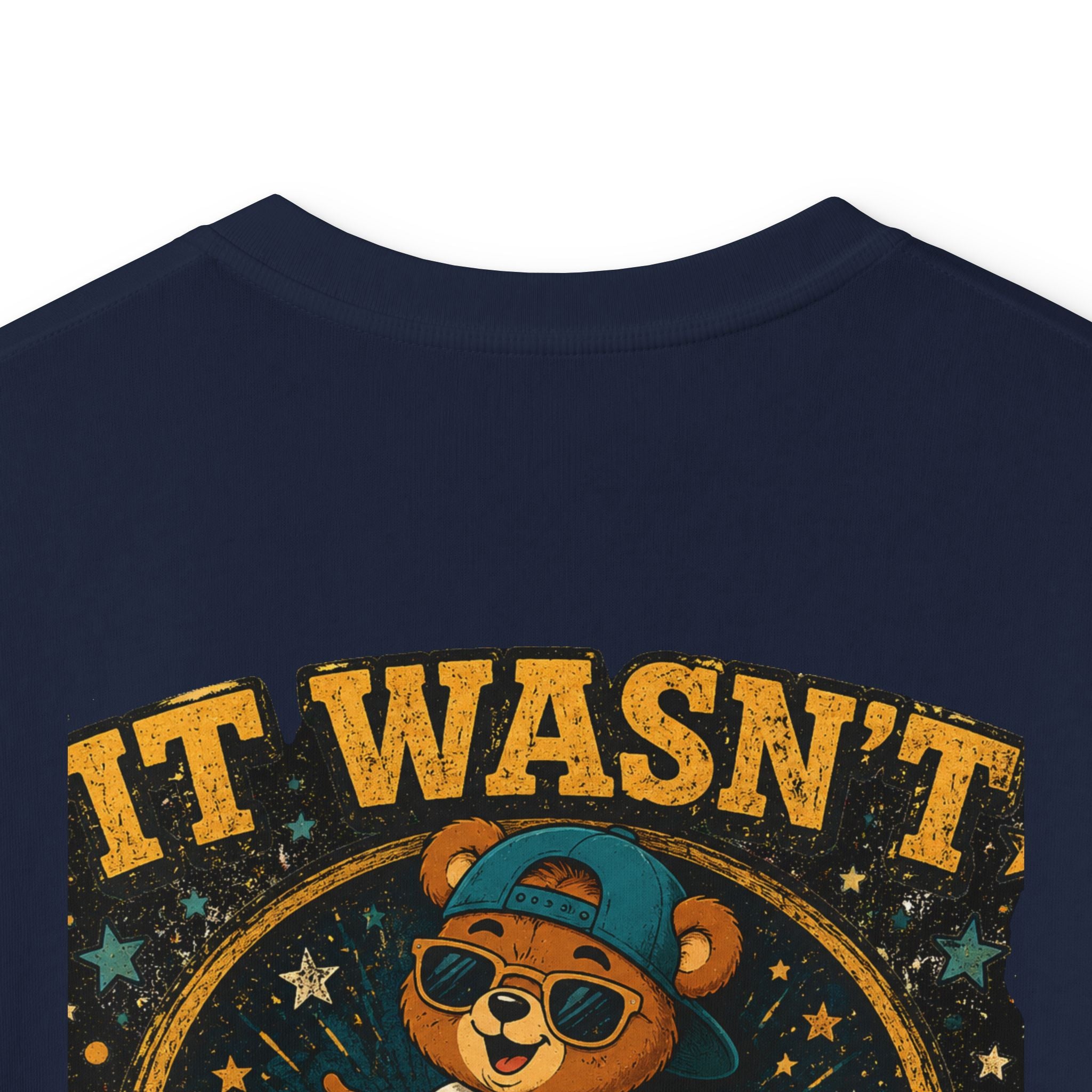 Kids Tee  'It Wasn't Me!' Dancing Bear Graphic Shirt | Funny Kids Gift
