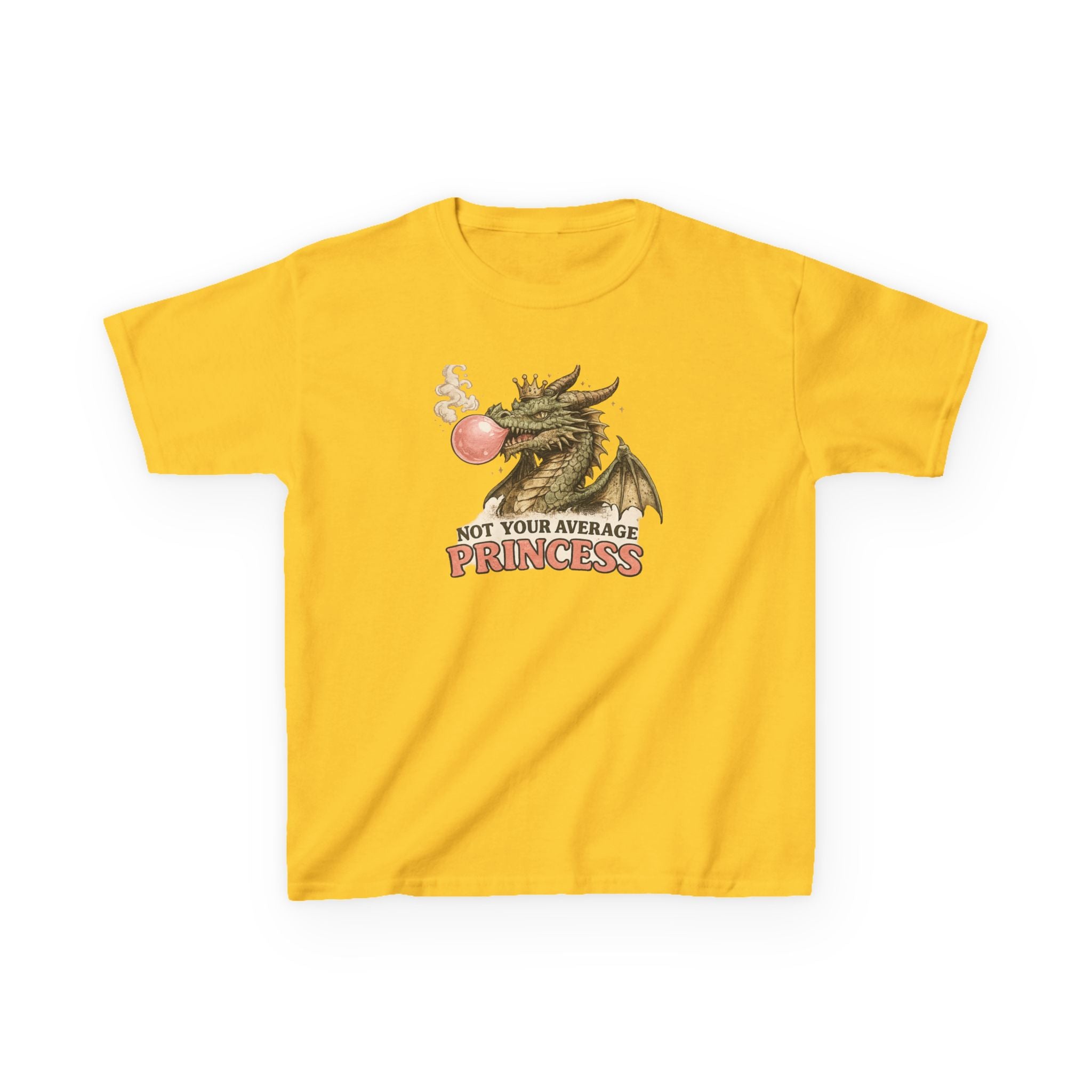 Not Your Average Princess Dragon Kids Graphic Tee
