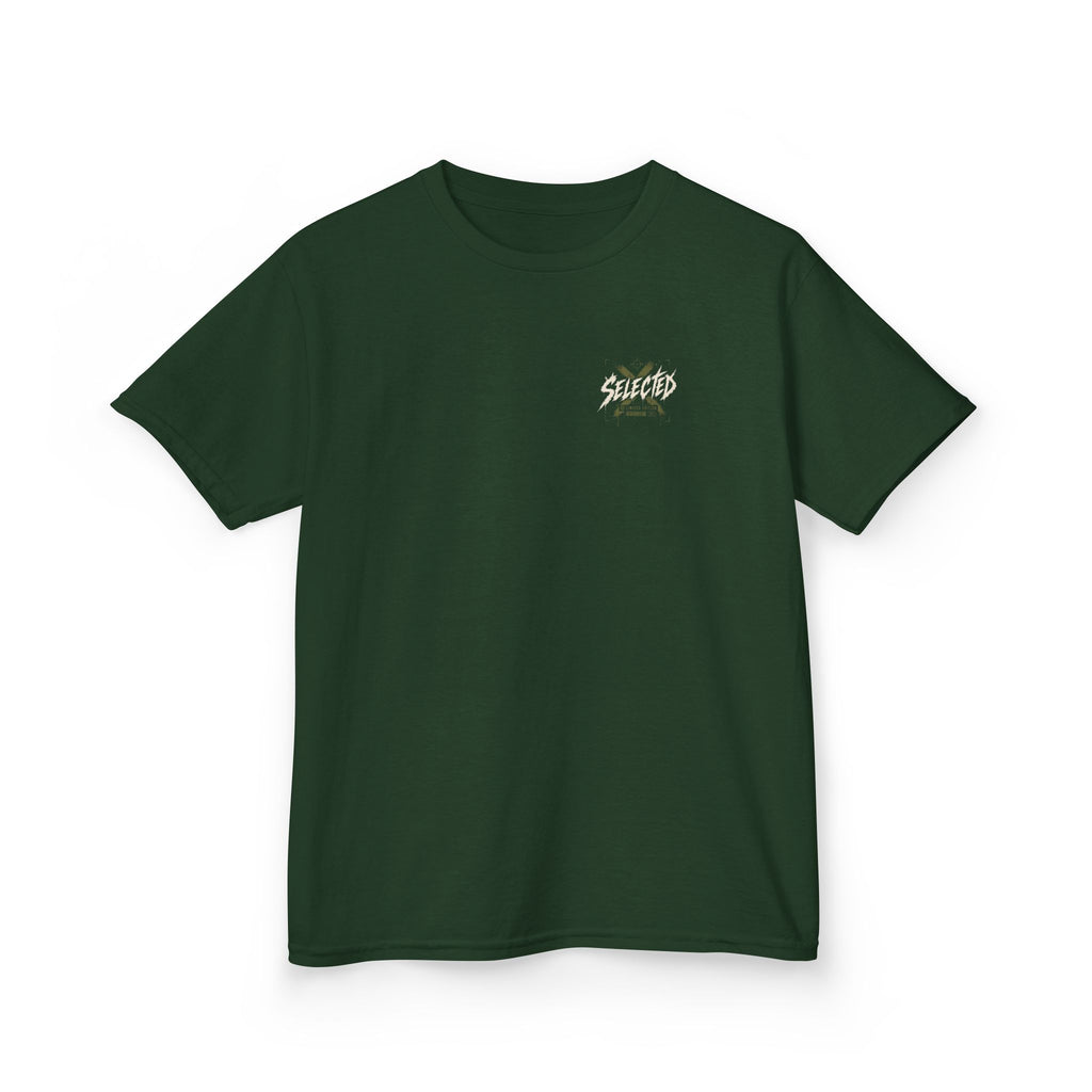 Selected Graphic Kids Tee Streetwear Logo T‑Shirt for Boys & Girls