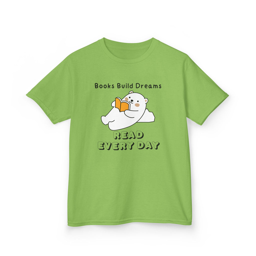 Kids T-Shirt — "Books Build Dreams"