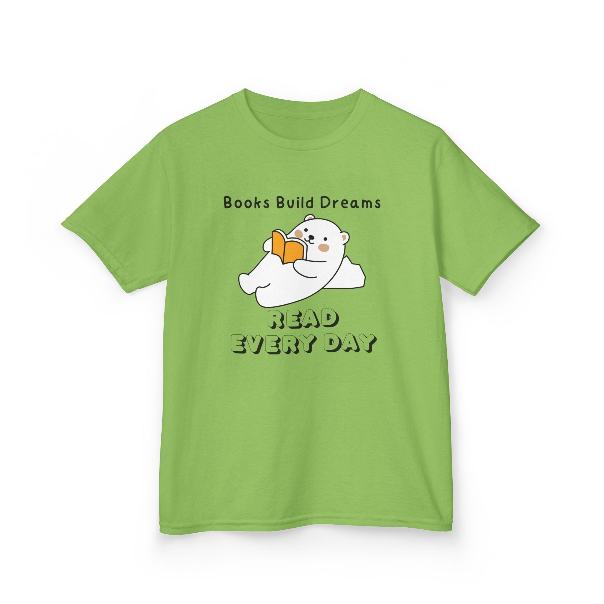 Kids T-Shirt — "Books Build Dreams"