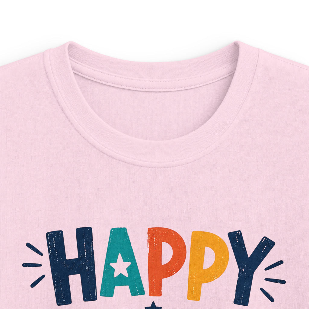 Kids Birthday Tee "Happy Birthday to Me" Colorful Party Shirt