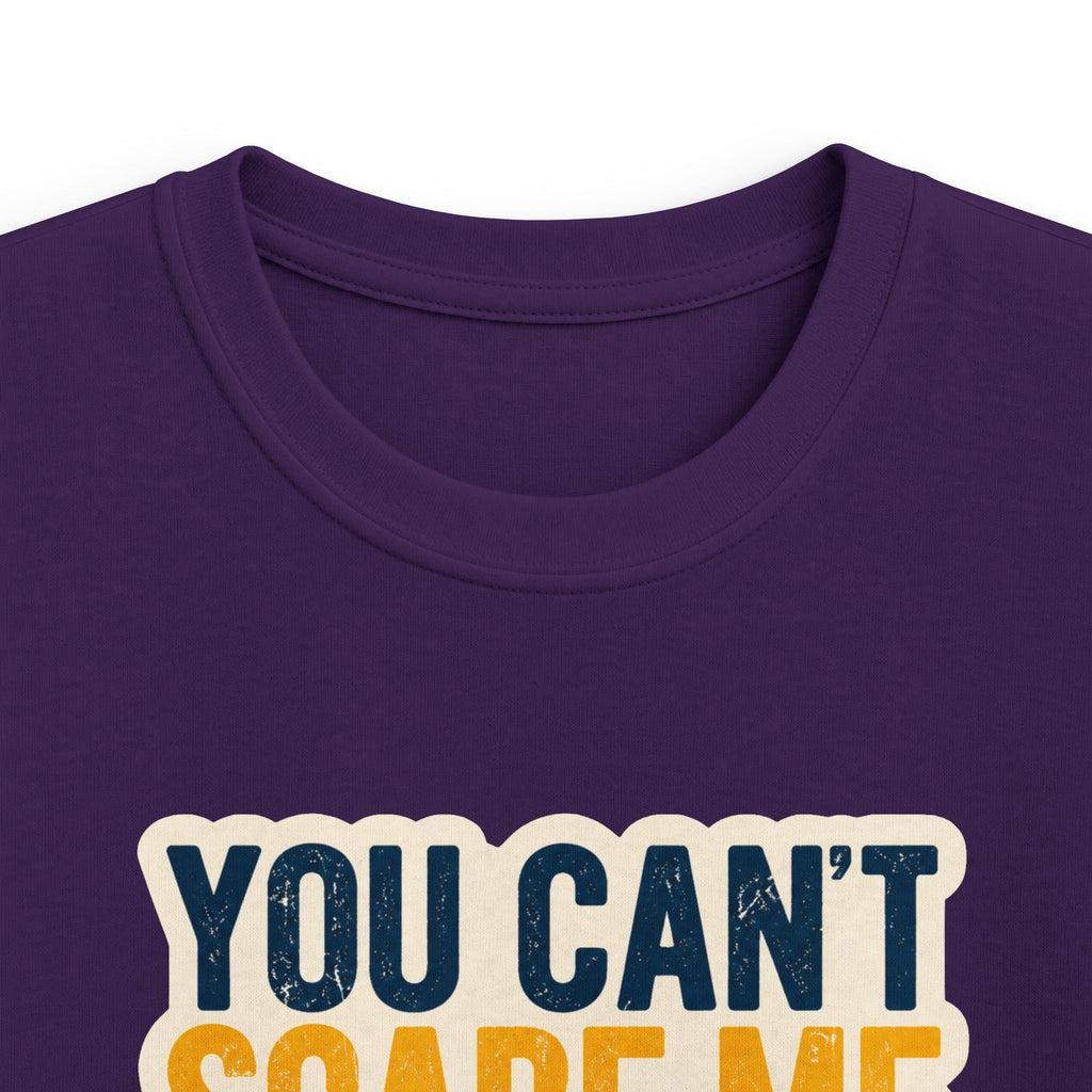 Kids Tee "You Can't Scare Me I Have Big Brother" Funny Sibling T-Shirt