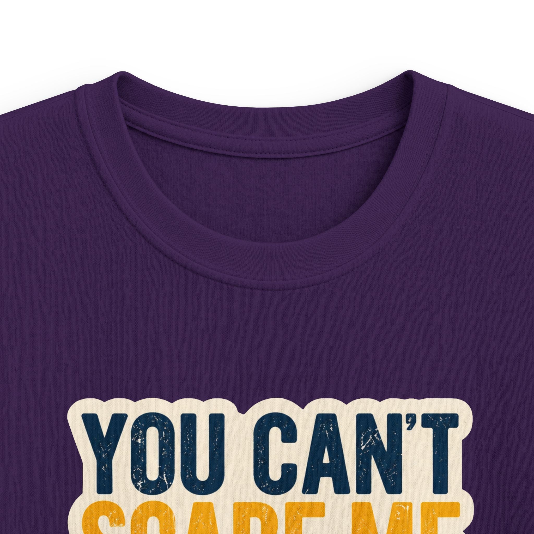 Kids Tee "You Can't Scare Me I Have Big Brother" Funny Sibling T-Shirt