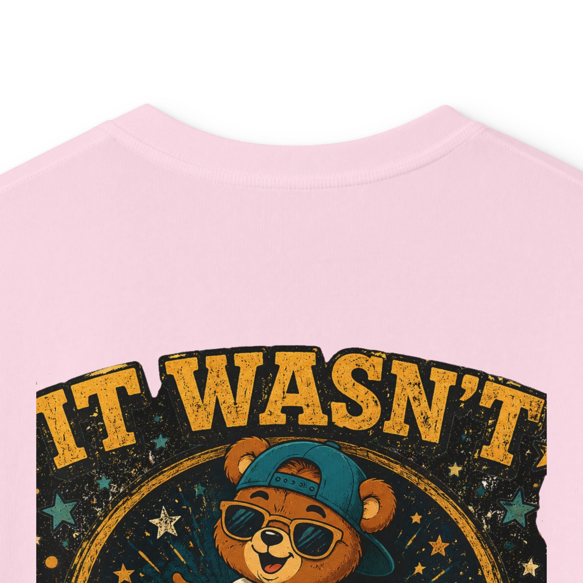 Kids Tee  'It Wasn't Me!' Dancing Bear Graphic Shirt | Funny Kids Gift