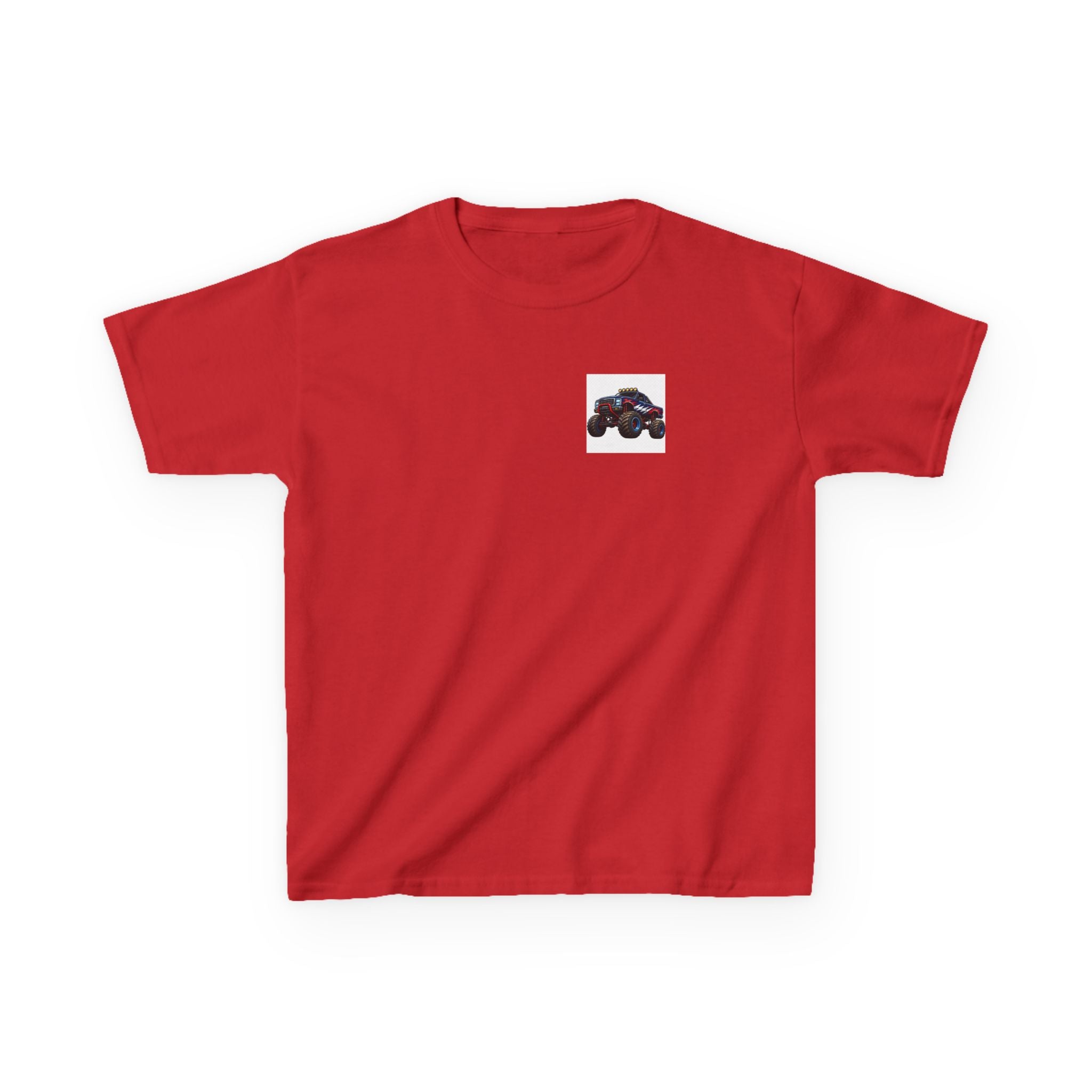 "Just A Boy Who Loves Monster Truck" Graphic kids Birthday T-Shirt Design