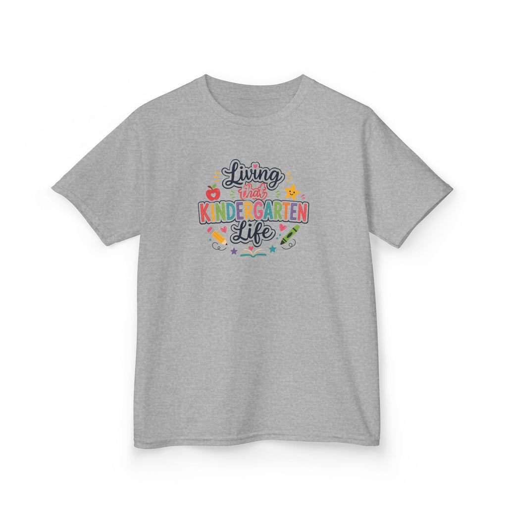 Kids T-Shirt — "Living That KINDERGARDEN Life"