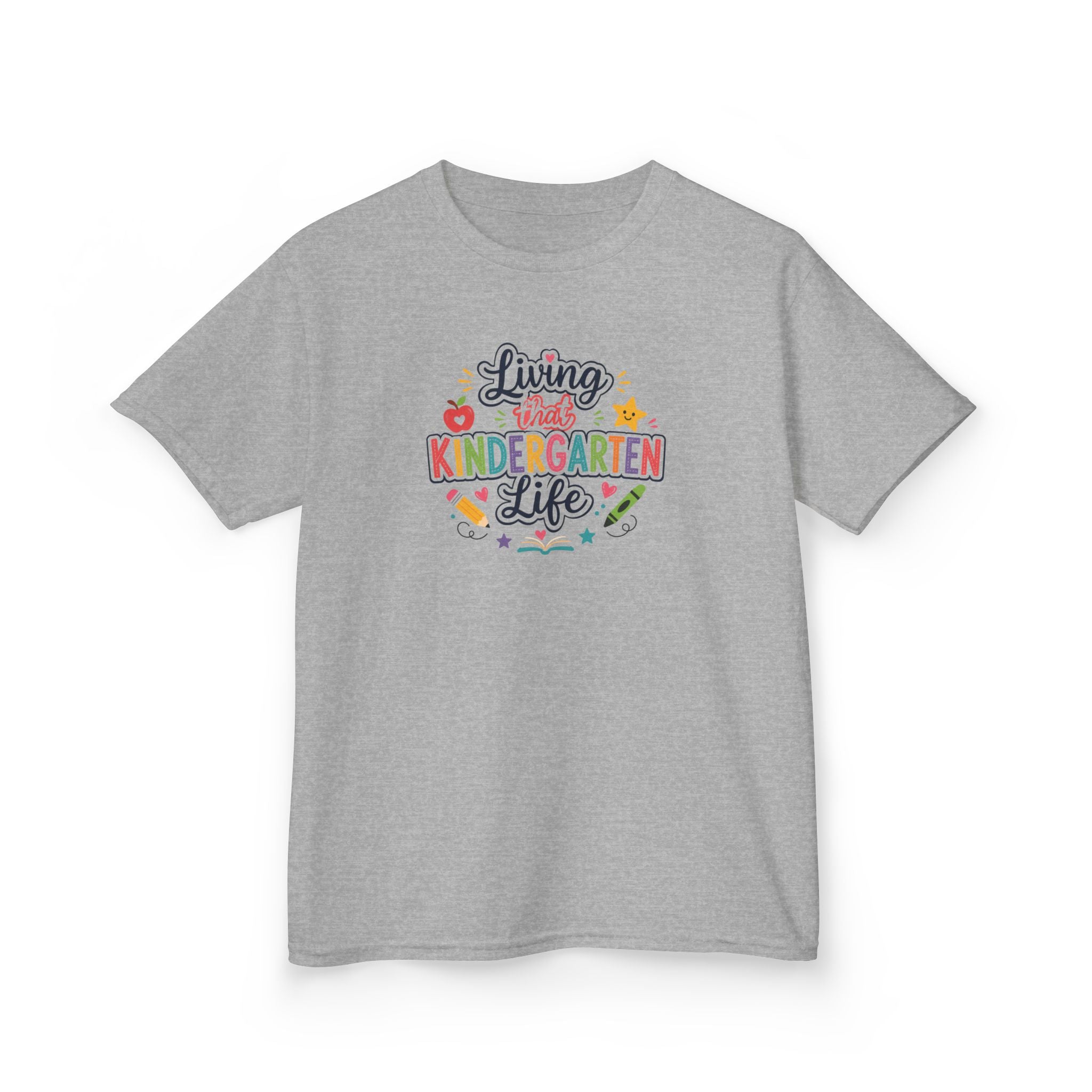 Kids T-Shirt — "Living That KINDERGARDEN Life"