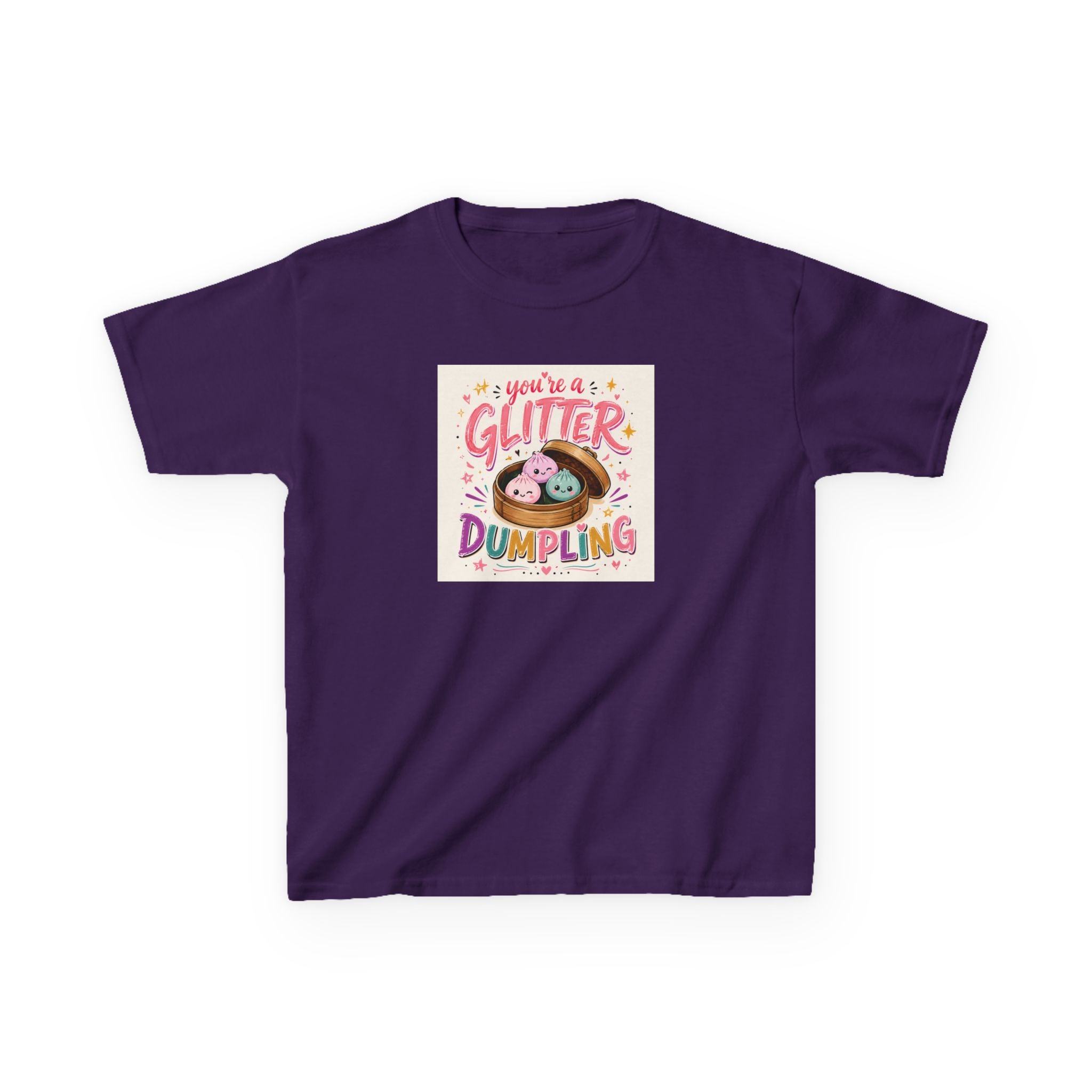 "You're Glitter Dumpling" Girls Graphic T-Shirt Design