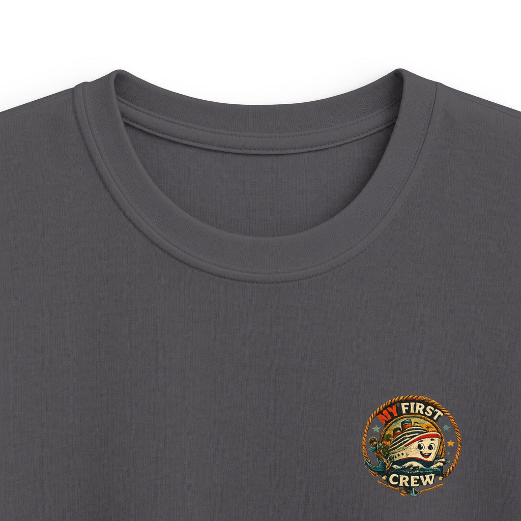 Kids Tee "My First Cruise: Big Adventure Ahead" Vacation Shirt