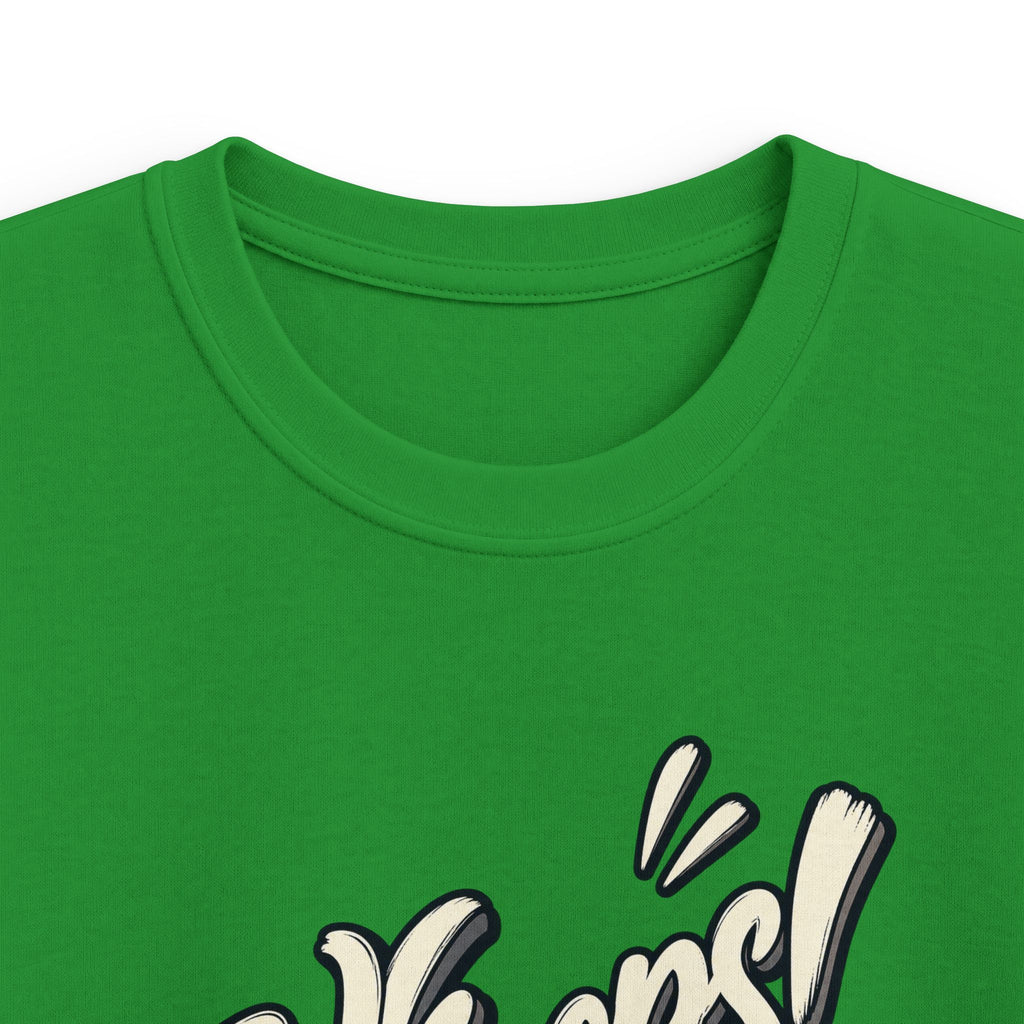 Whoops! Kids Sports Tee Vintage Baseball Bat Design (Number 23)