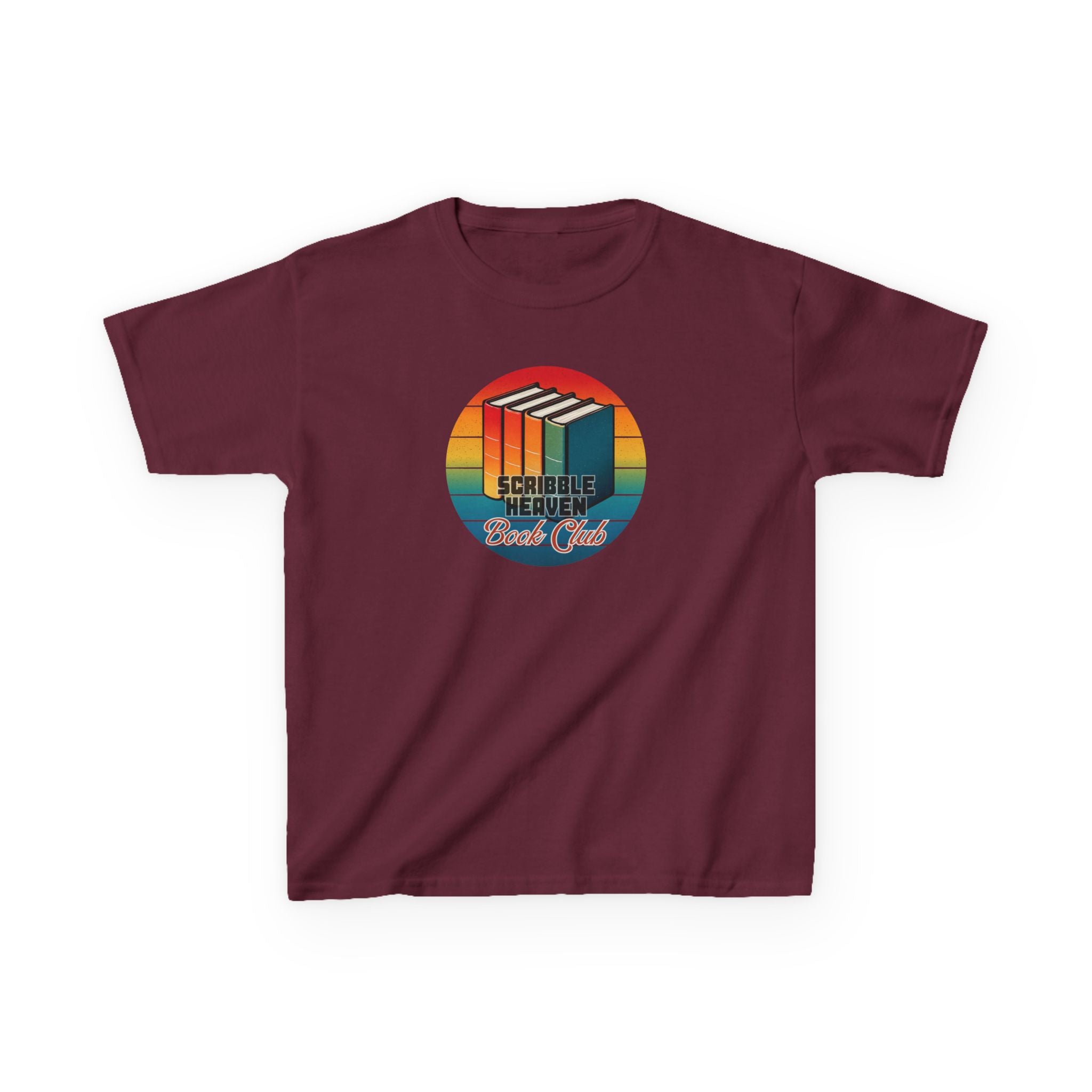 Kids T-Shirt — "Scribble Heaven Book Club"