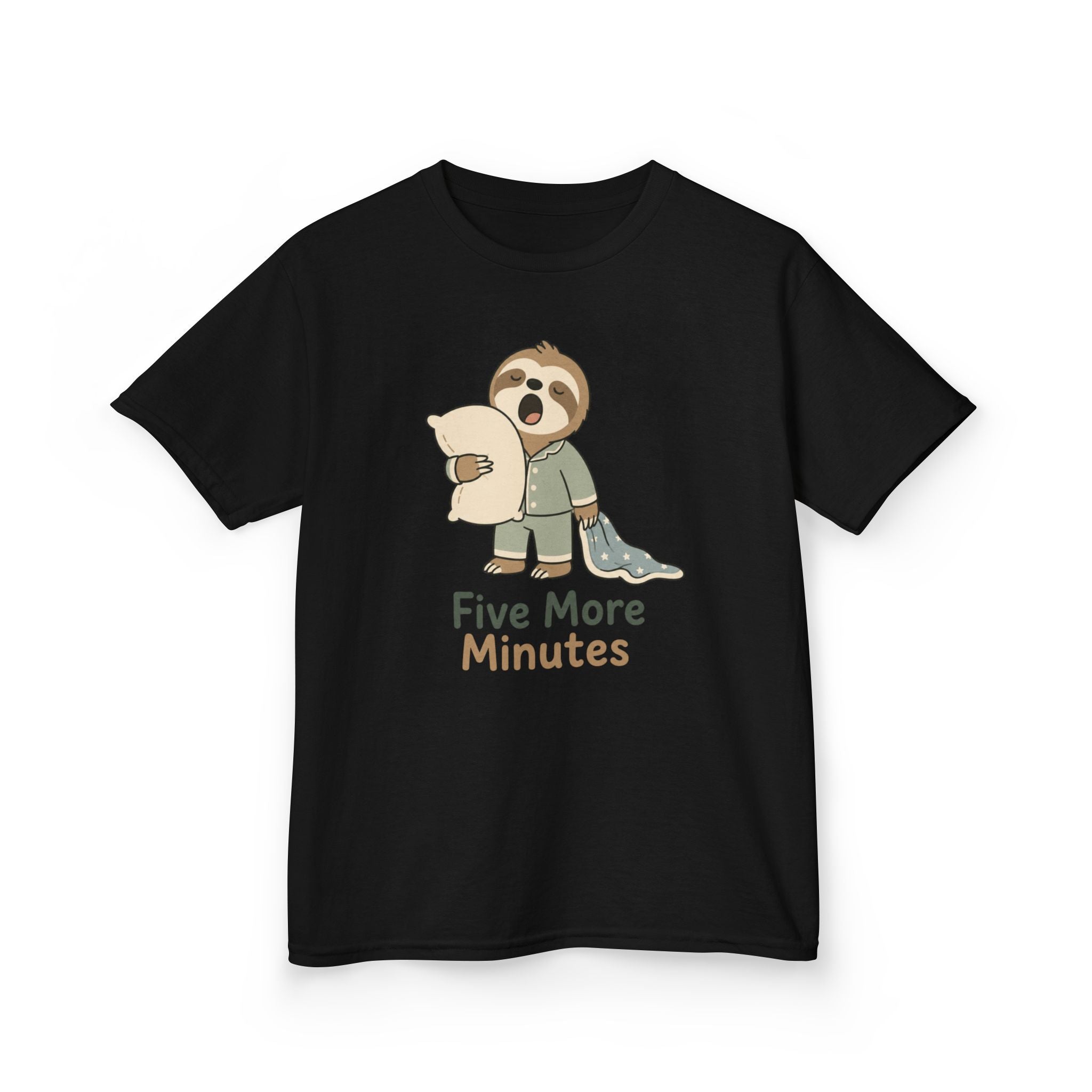 Kids T-Shirt — "Five more minutes""