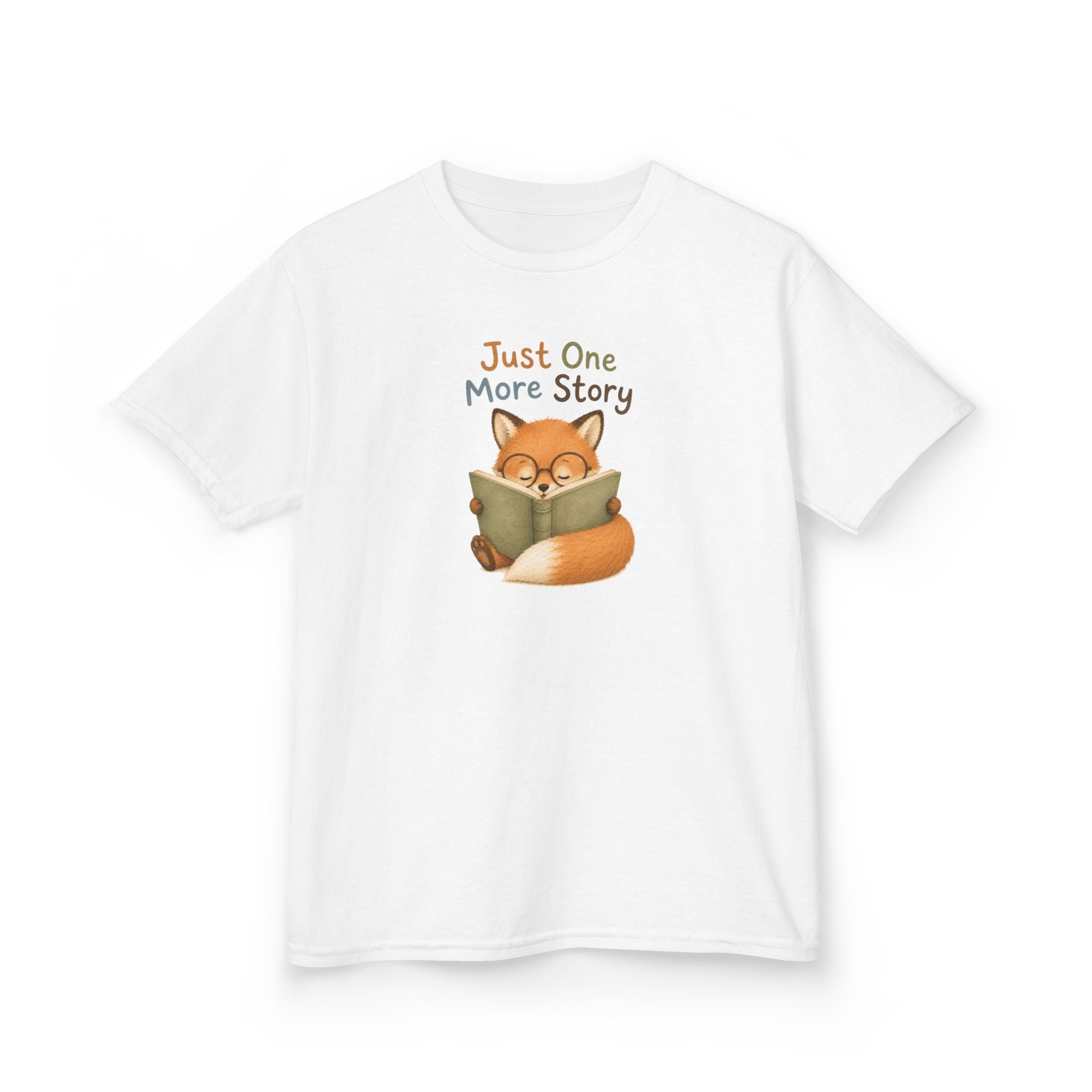 Just One More Story Fox Kids Graphic Tee