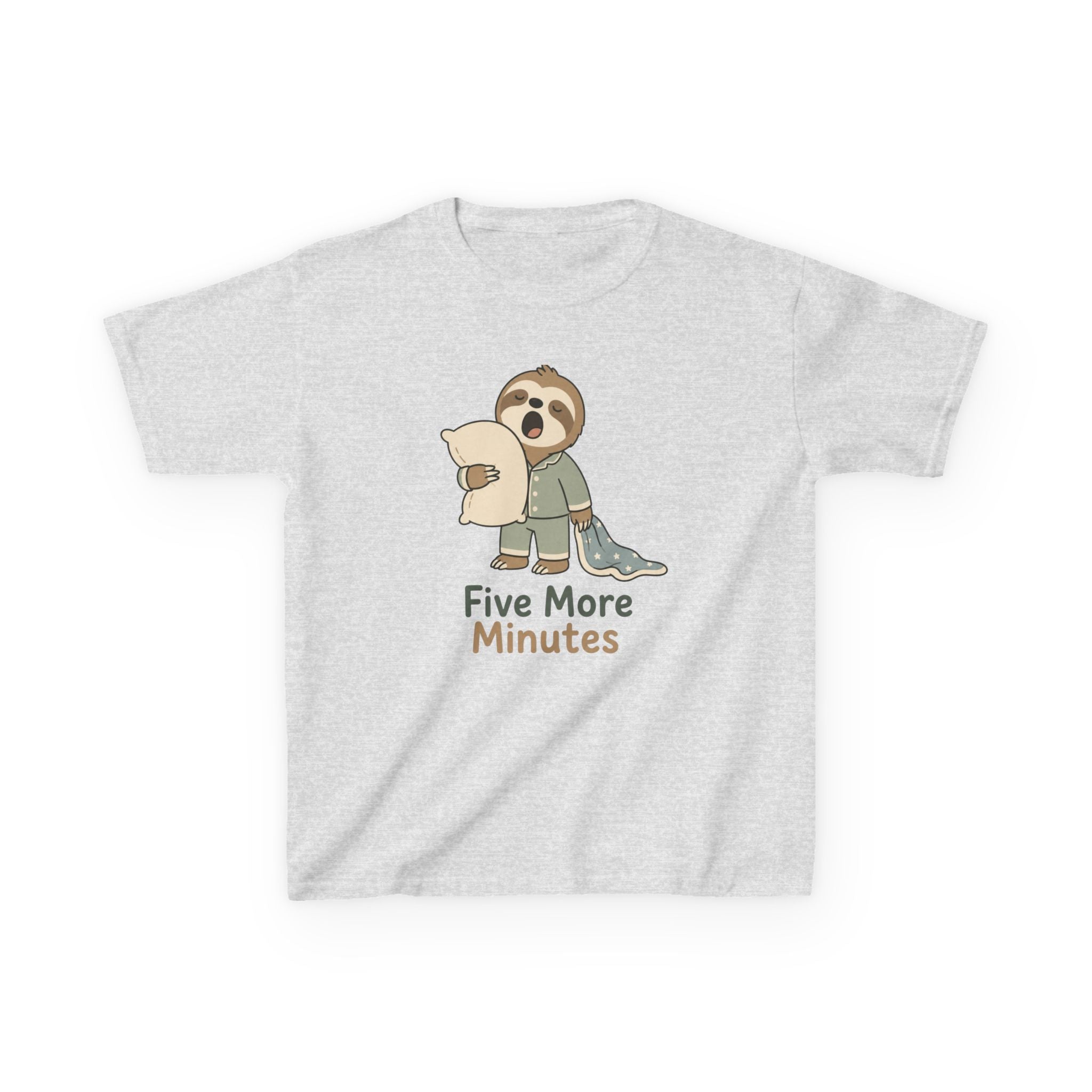 Kids T-Shirt — "Five more minutes""