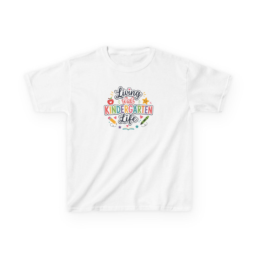 Kids T-Shirt — "Living That KINDERGARDEN Life"