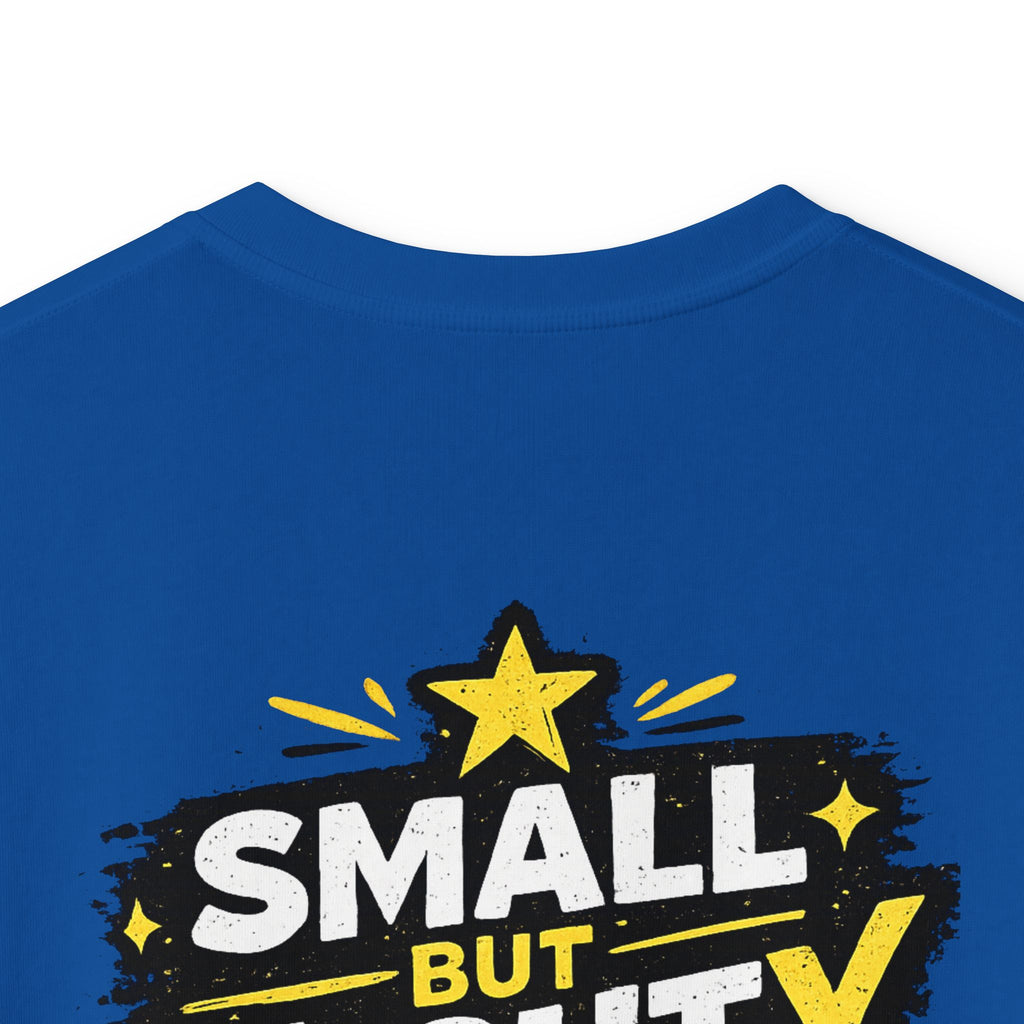 Girls & Boys T-Shirt “Small but Mighty” Graphic Tee Fun Empowering Youth Shirt (Est. 2025)